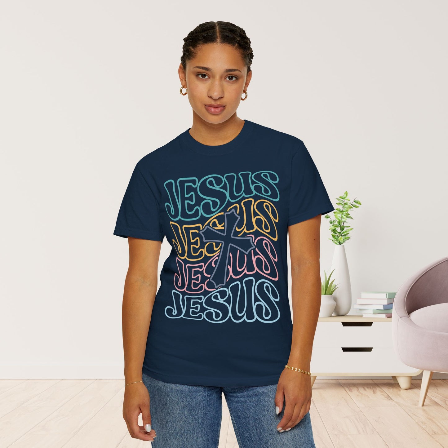 Comfort Colors Jesus Tee