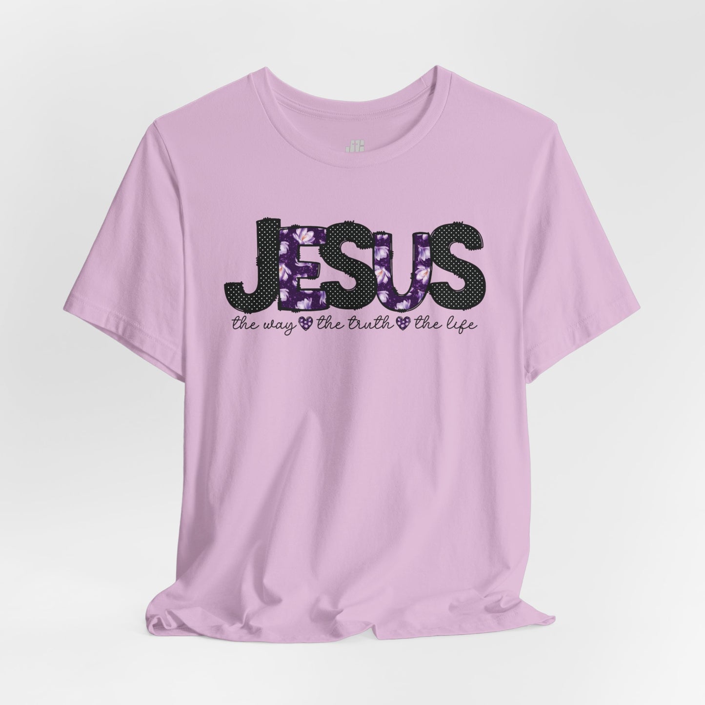 Jesus The Way The Truth The Life Soft Cotton Tee - Christian Shirt