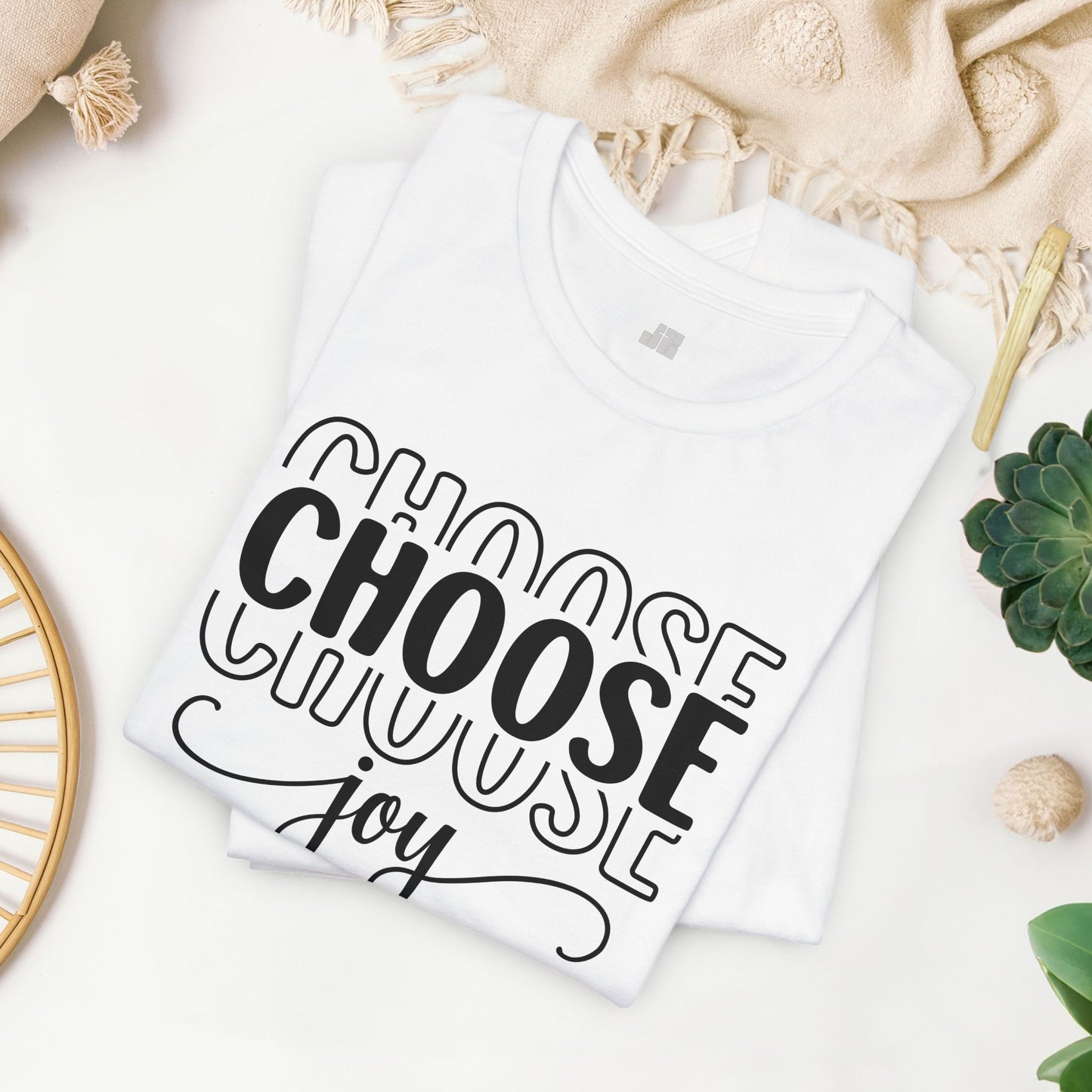 Choose Joy Christian Soft Cotton Tee