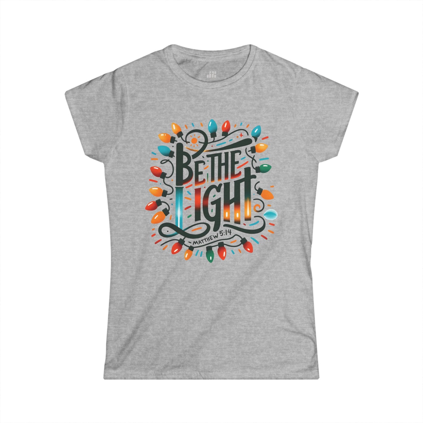 Christian Women's Be The Light Softstyle T-shirt