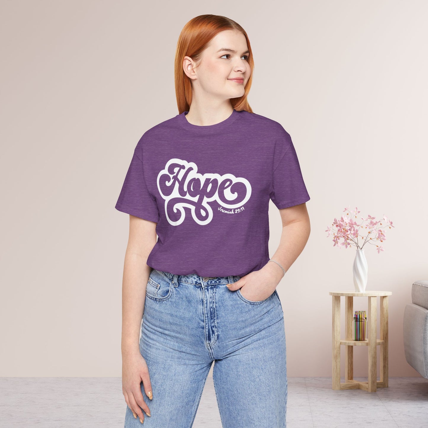 Hope Shirt - Bible Verse Christian Soft Cotton Tee