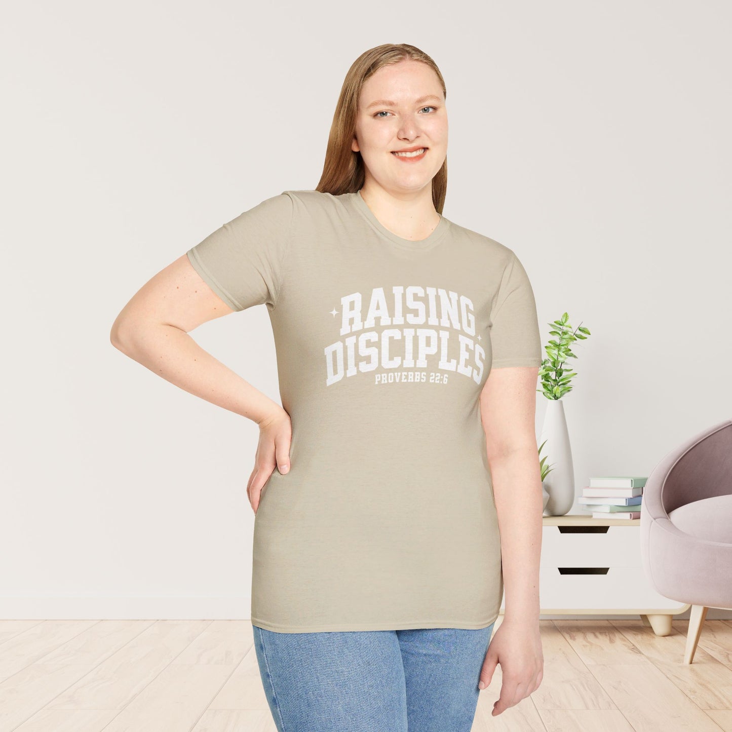 Raising Disciples Proverbs 22:6 Softstyle T-shirt