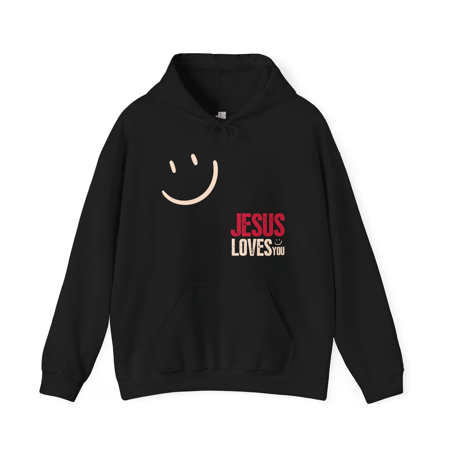 Trendy Jesus Loves You Unisex Hoodie