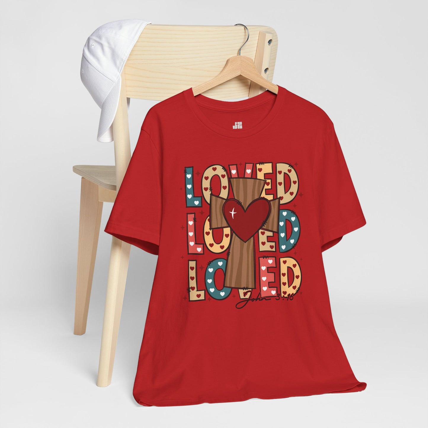 Loved John 3:16 Soft Cotton Tee