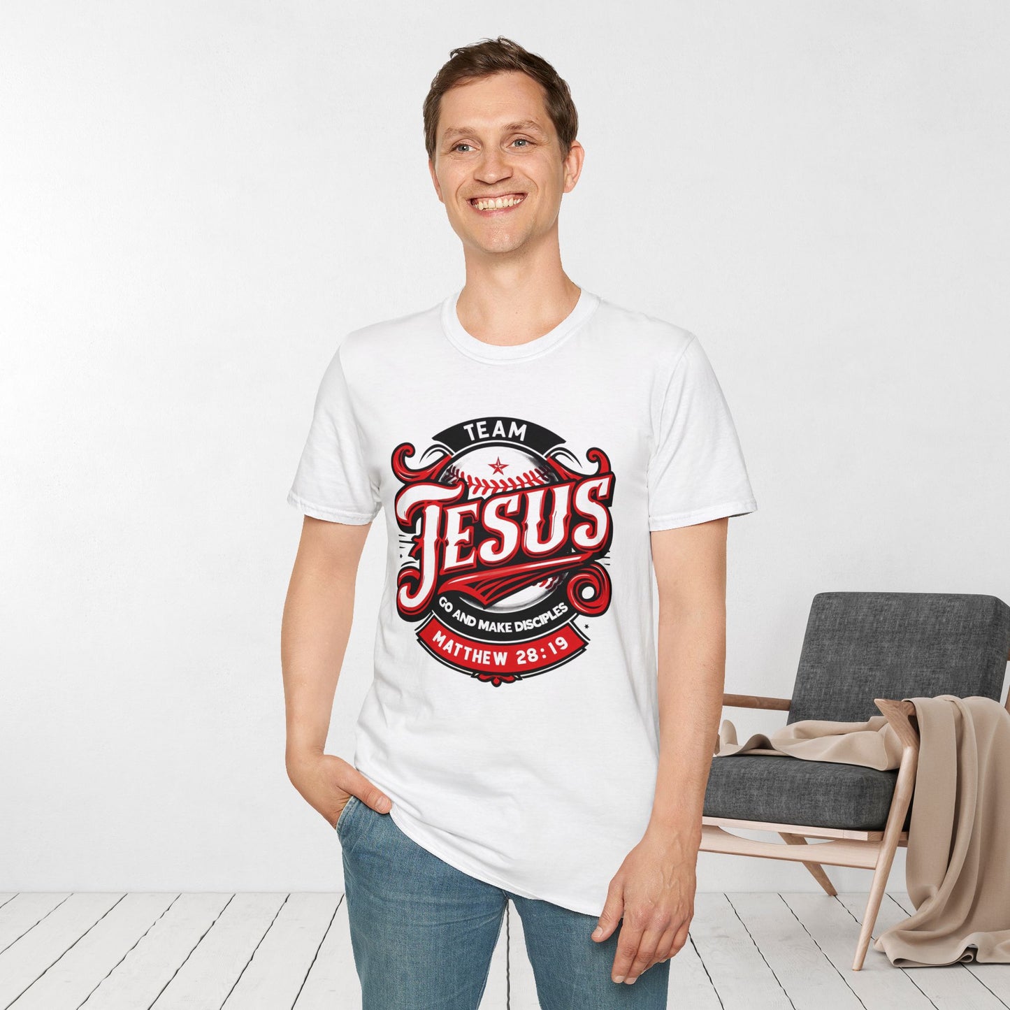 Team Jesus Softstyle T-shirt