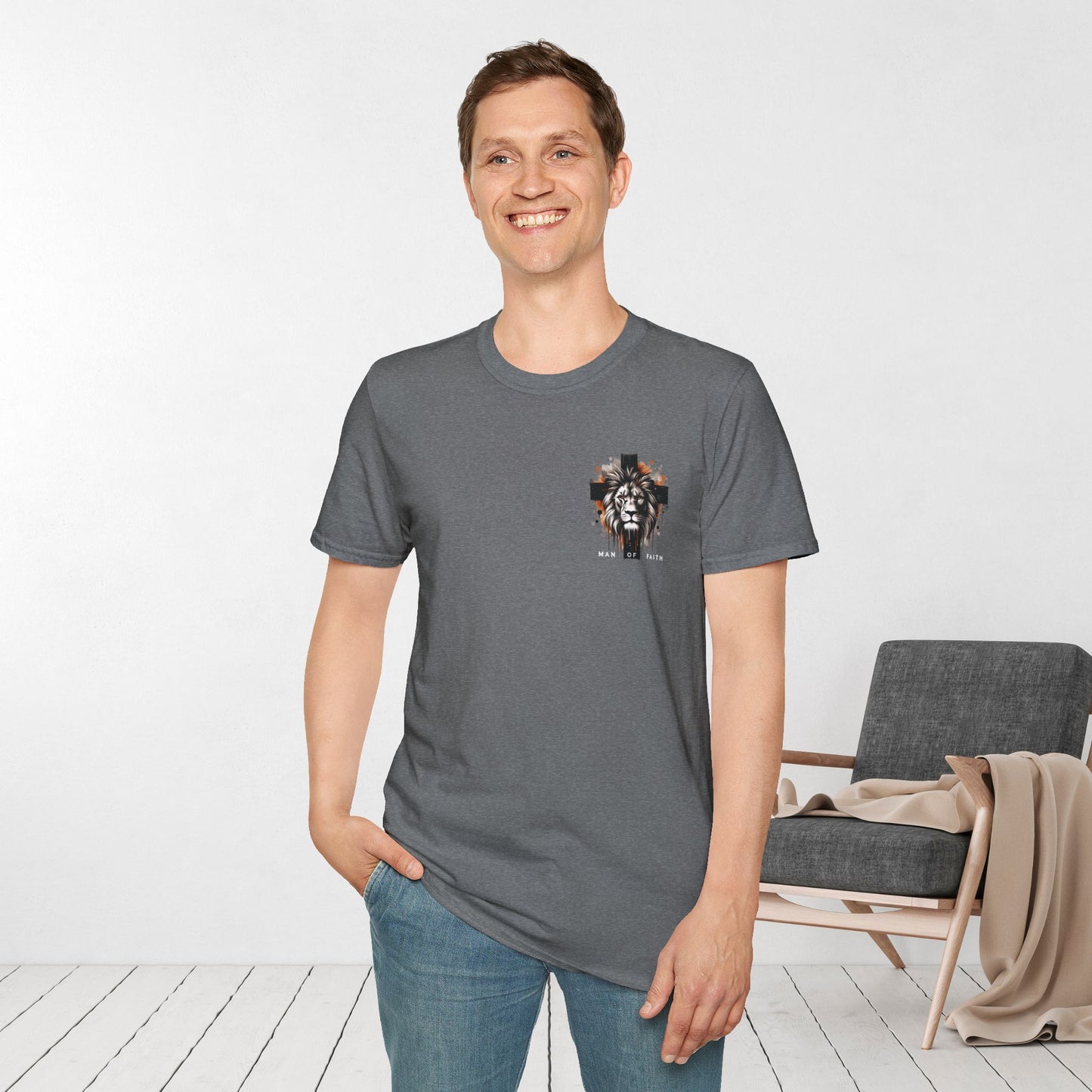 Man of Faith Softstyle T-shirt