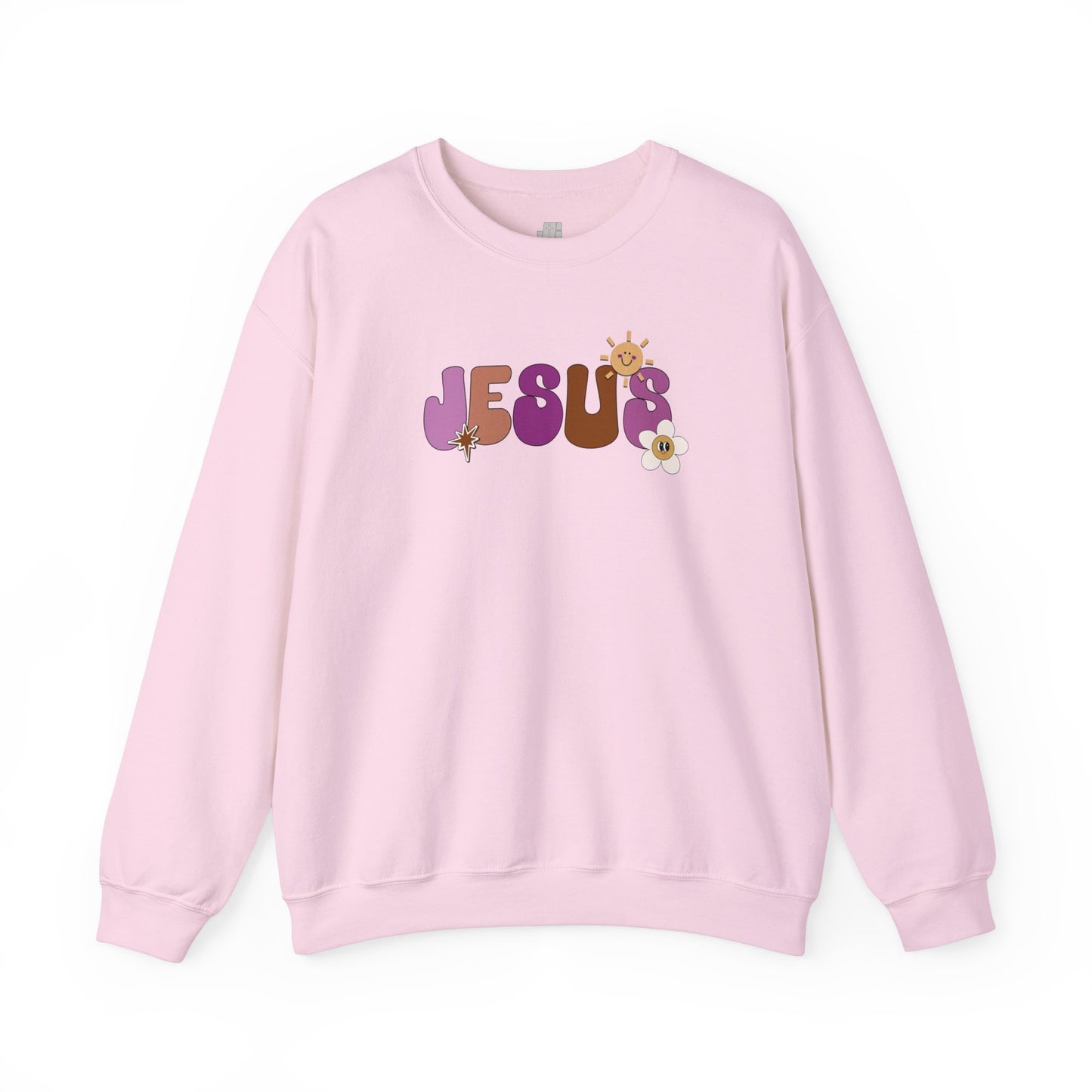 Purple Jesus is the Way John 14:6 Bible Verse Christian Sweatshirt