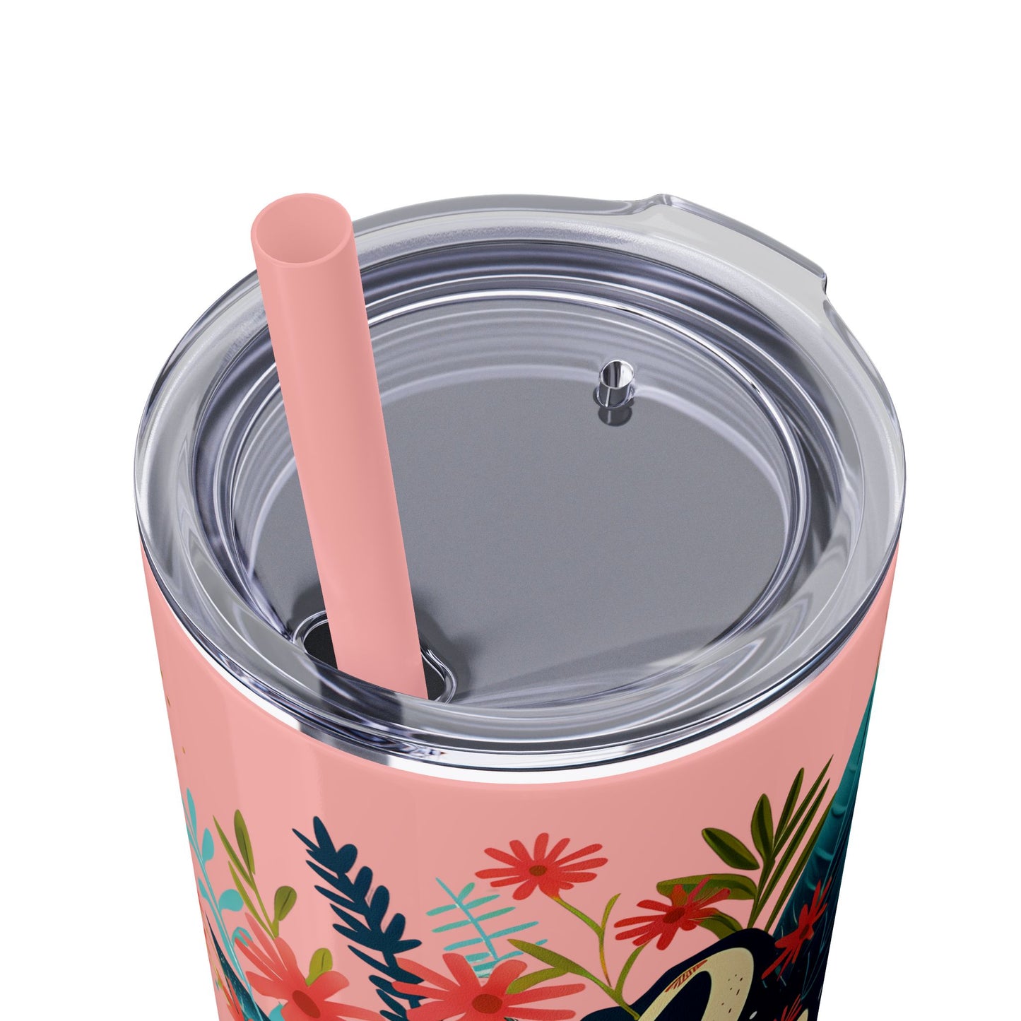 He is Risen Skinny Tumbler with Straw - 20oz