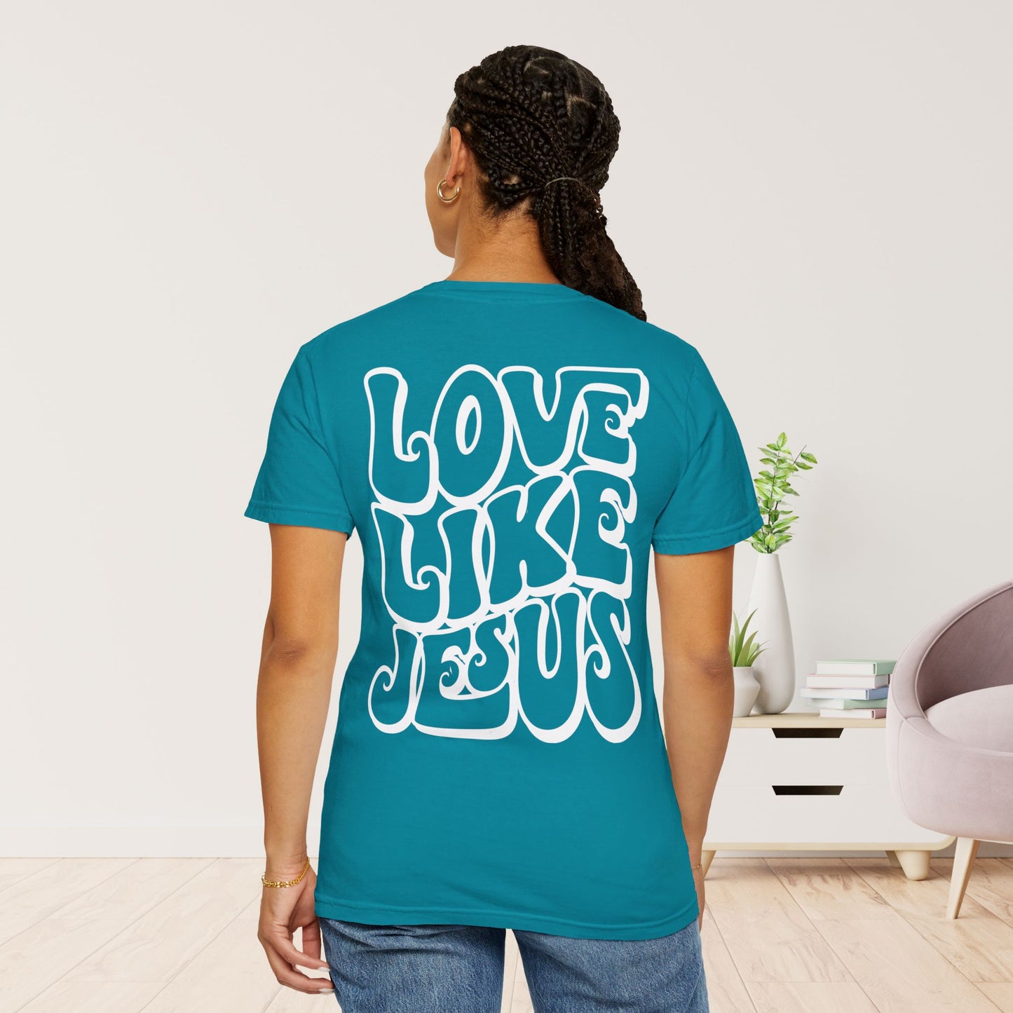 Love Like Jesus Comfort Colors T-shirt - Christian Tee