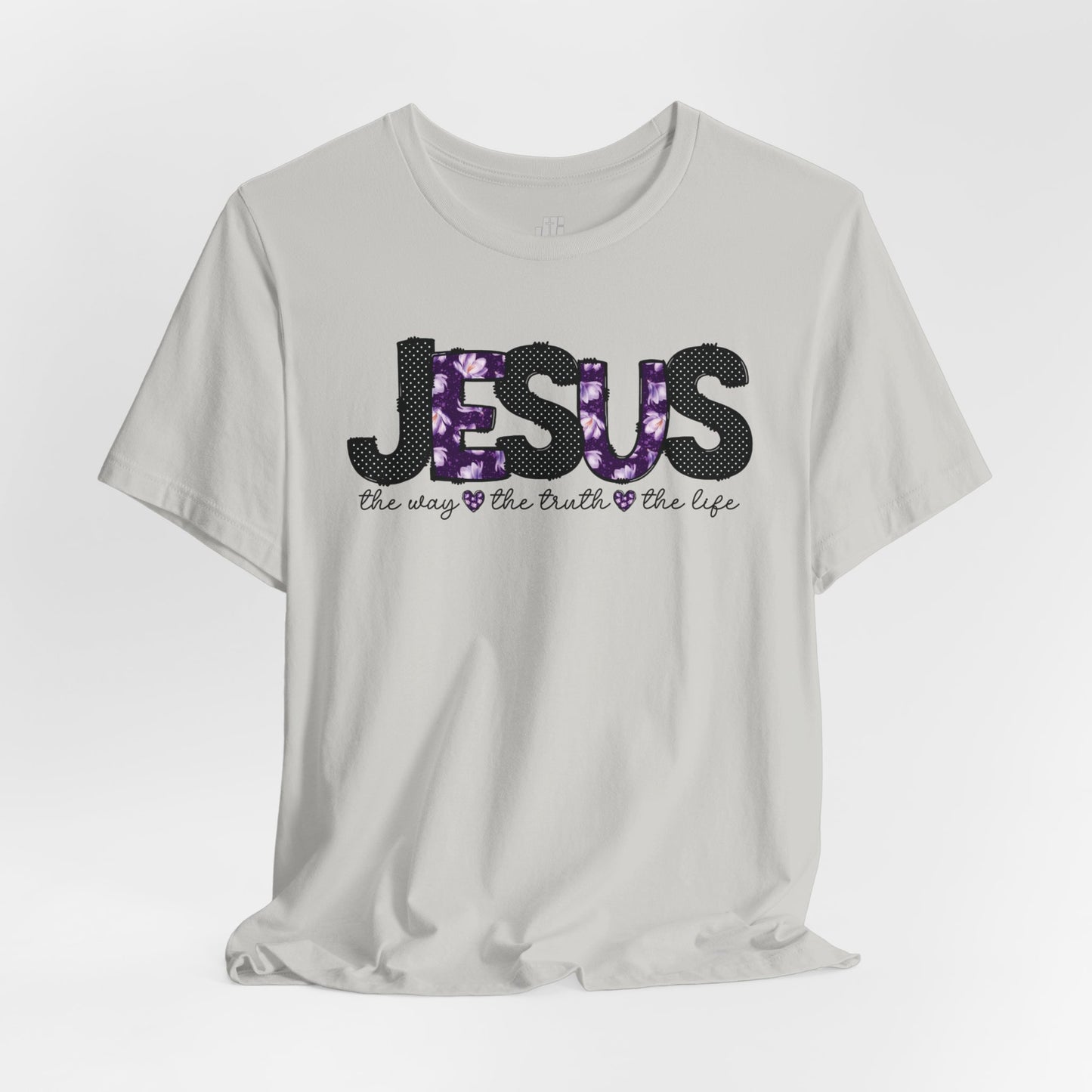 Jesus The Way The Truth The Life Soft Cotton Tee - Christian Shirt