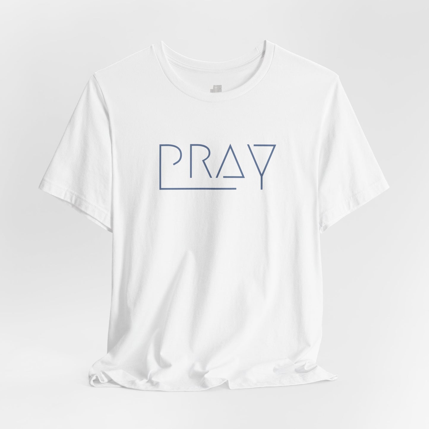 Minimalist Pray Soft Cotton Tee - Pray On It, Pray Over It, Pray Through It T-shirt