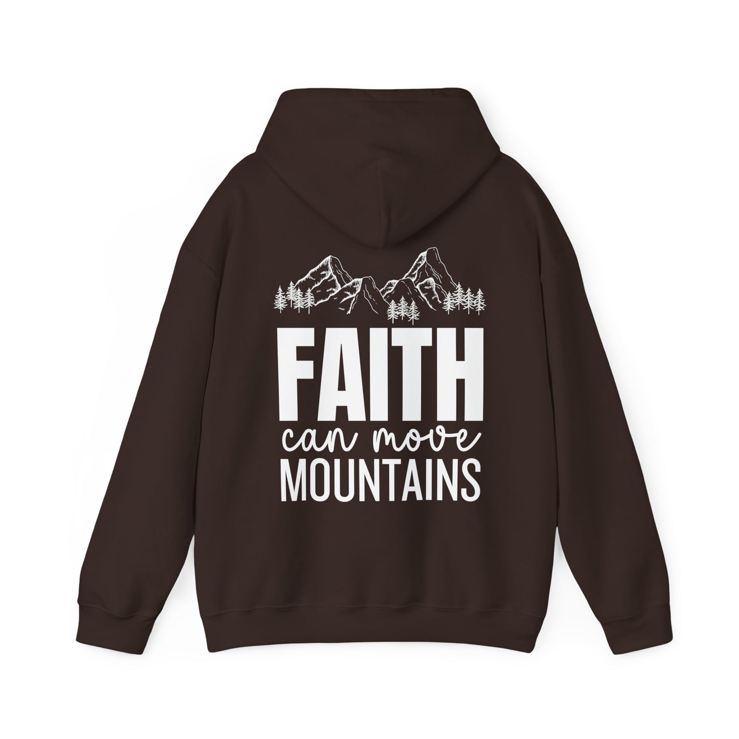 Faith Can Move Mountains Christian Hoodie