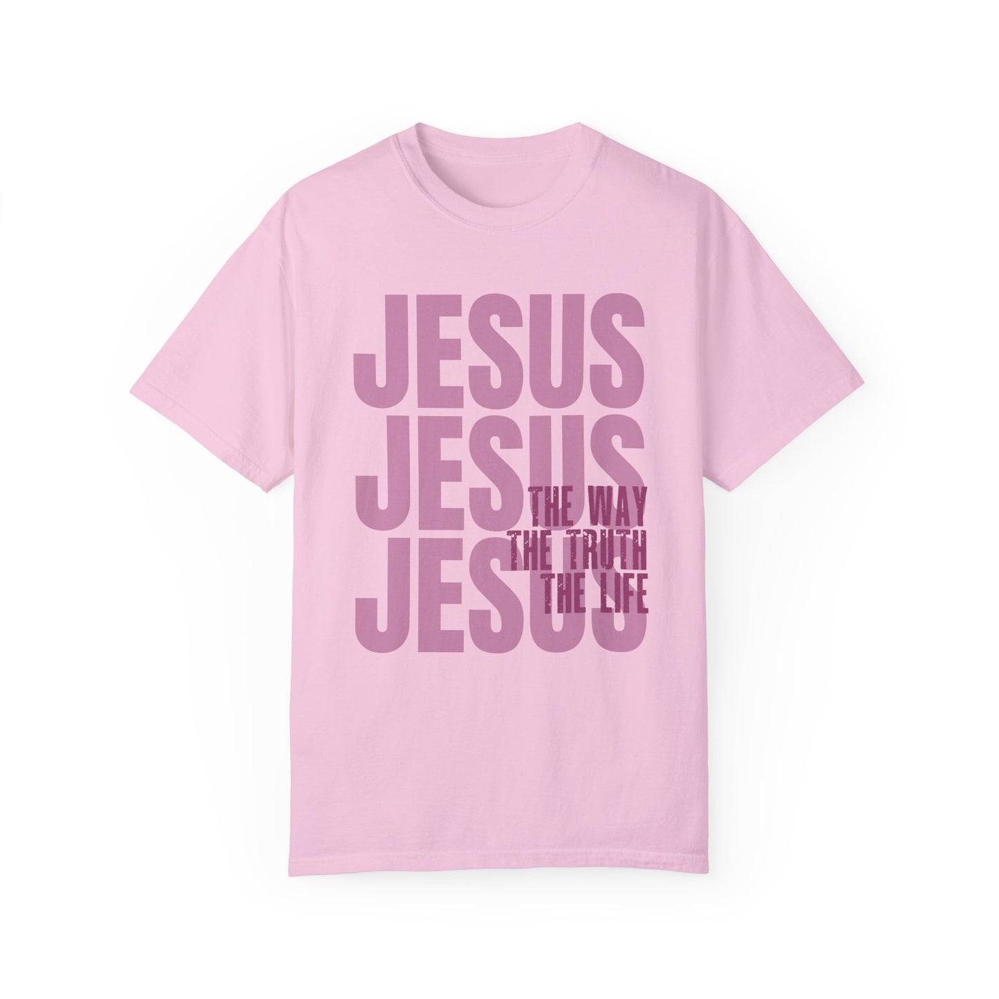 Comfort Colors Jesus Shirt - Bible Verse Shirt John 14:6