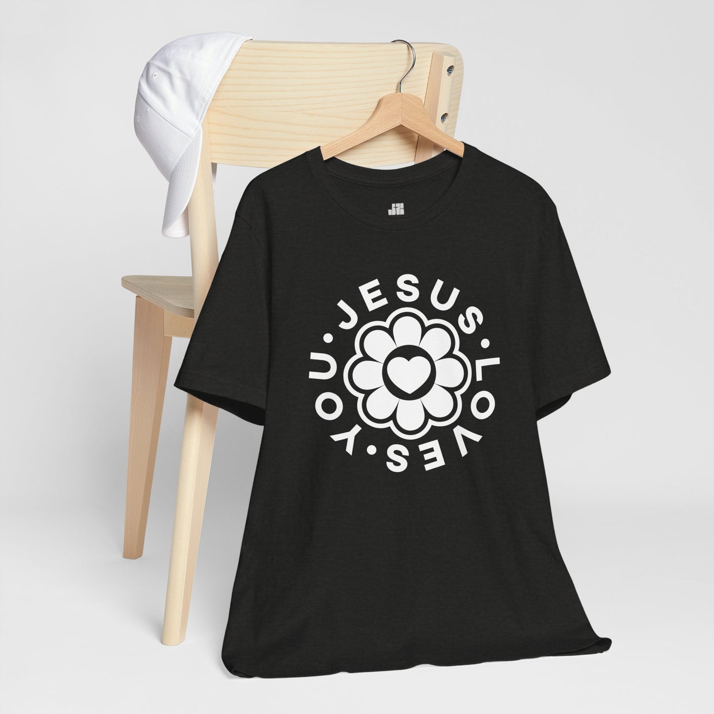 Jesus Loves You Soft Cotton Tee - Christian Tee