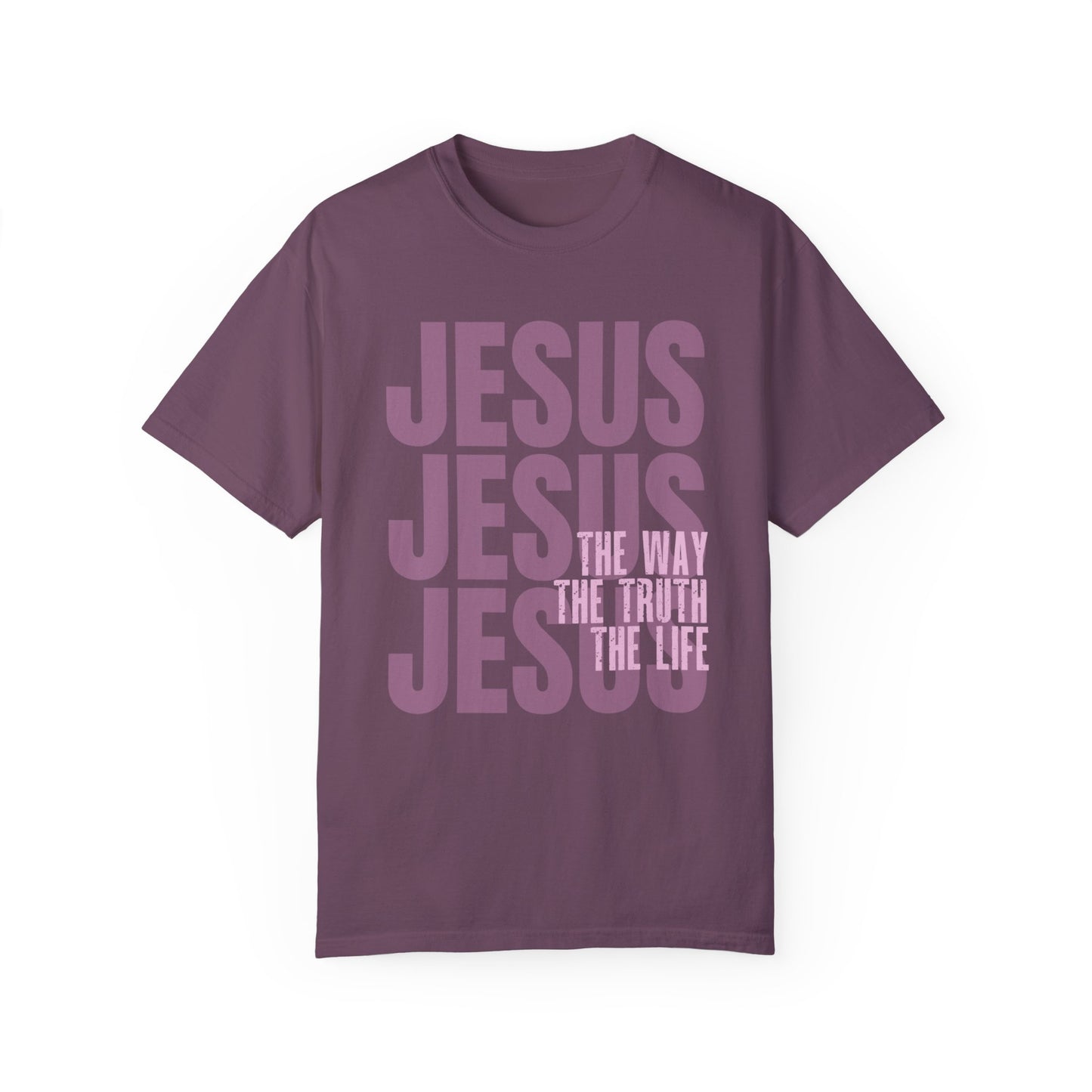 Comfort Colors Jesus Shirt - Bible Verse Shirt John 14:6