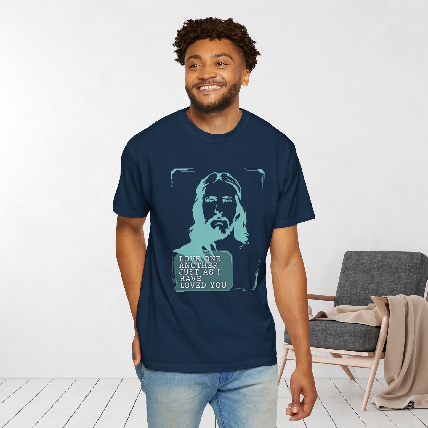 Comfort Colors Men's Jesus Shirt