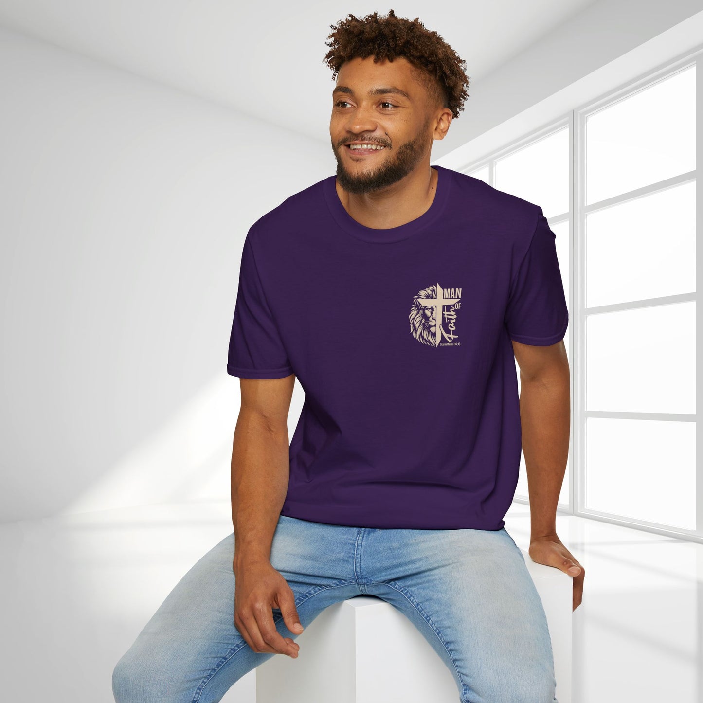 Man of Faith Softstyle T-shirt