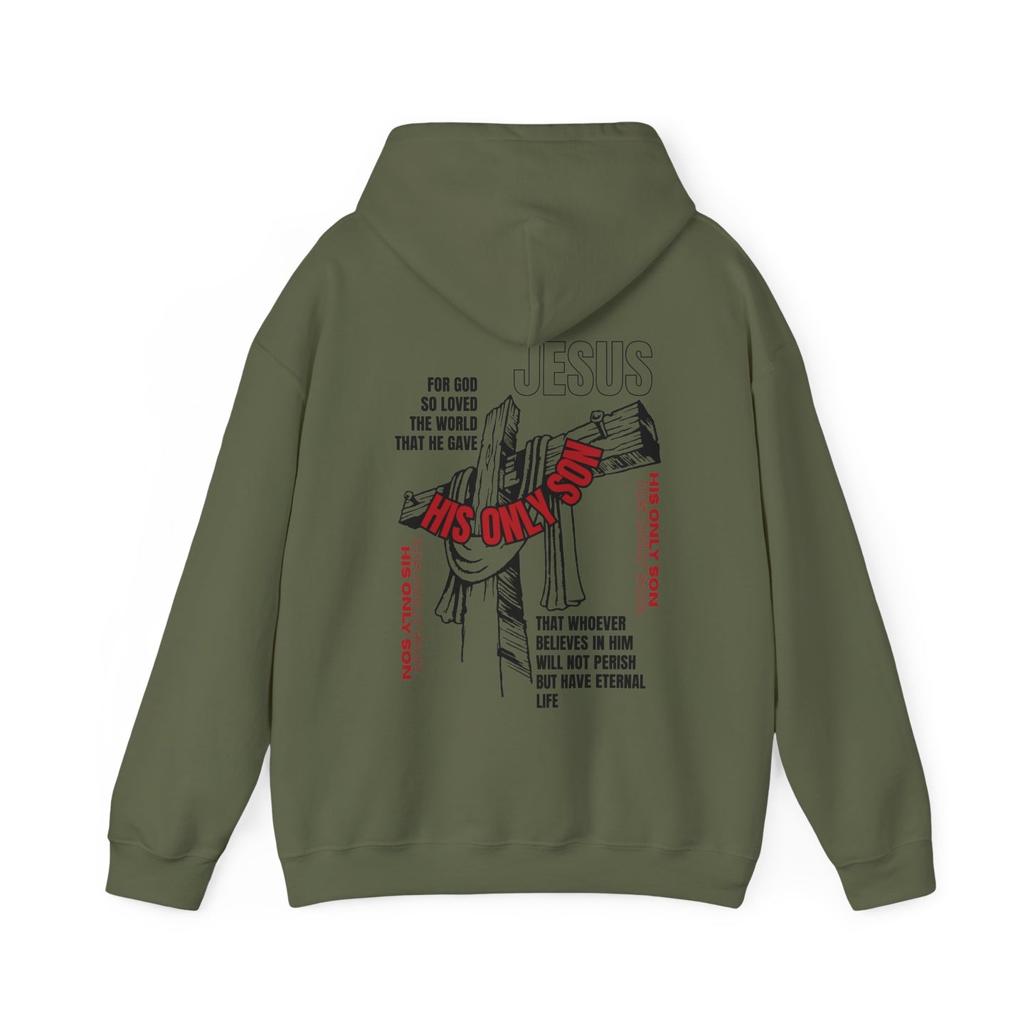 John 3:16 Men's Hoodie