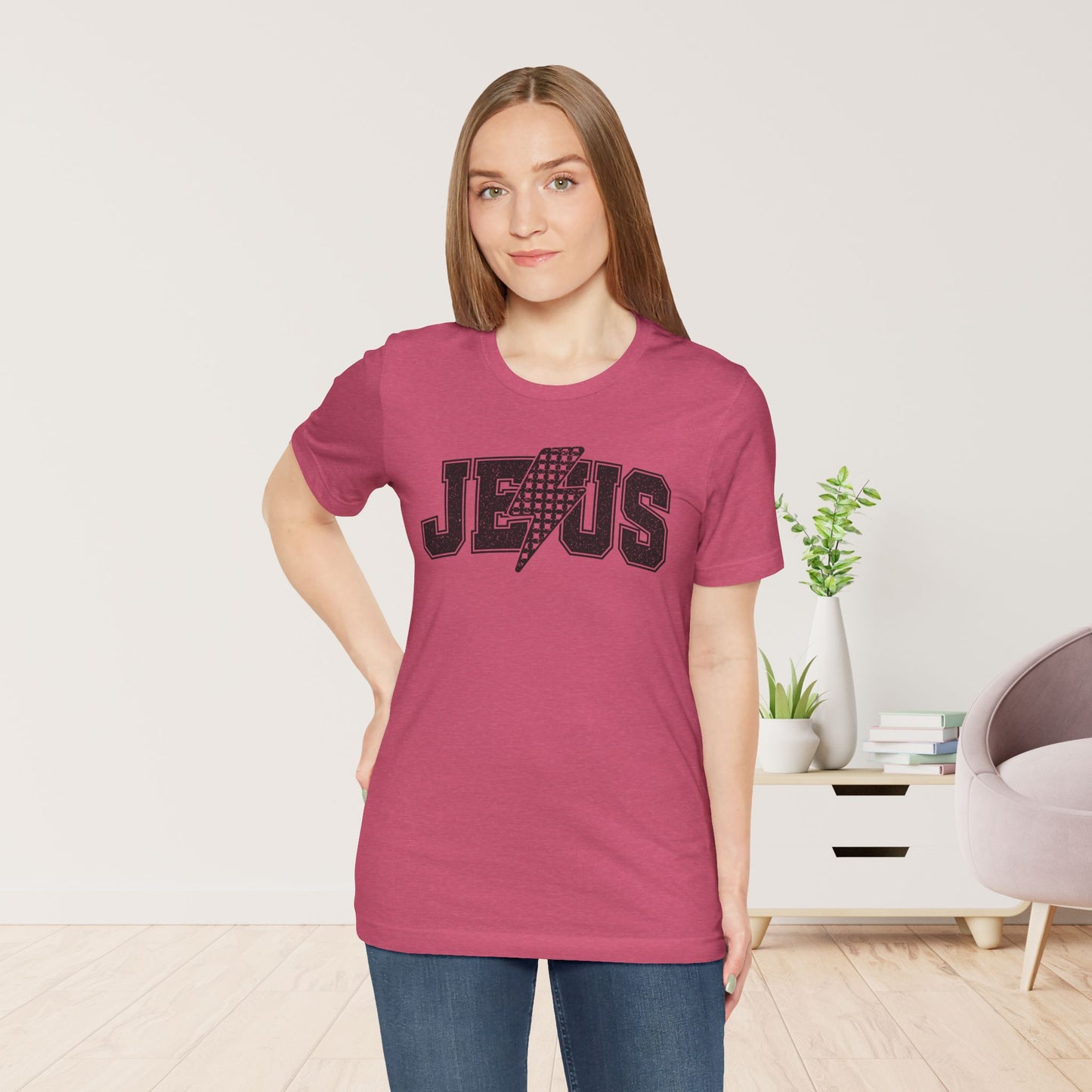 Jesus Soft Cotton Tee - Christian Shirt