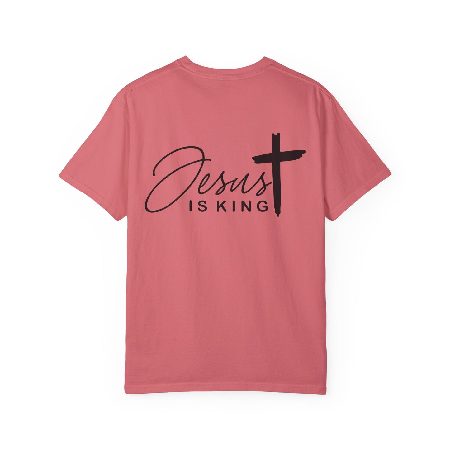 Comfort Colors Jesus is King Christian Tee