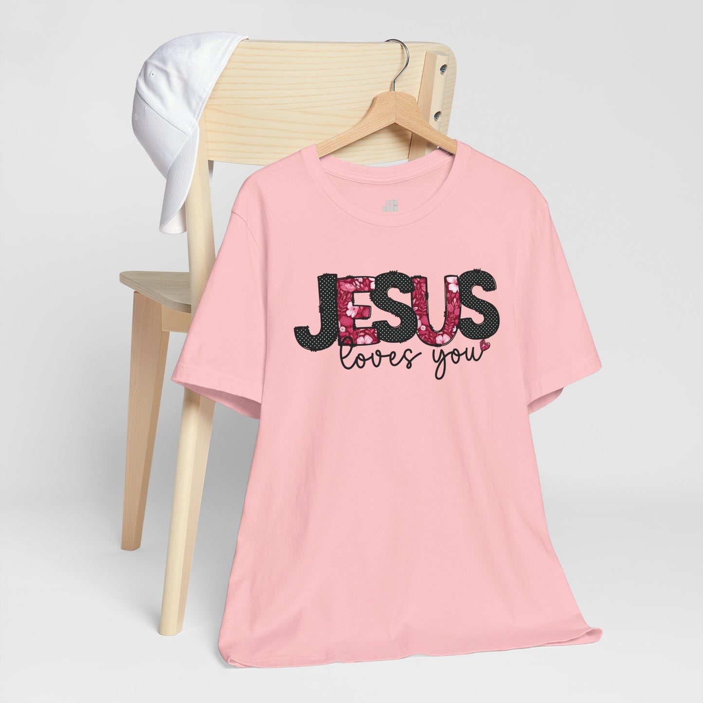 Jesus Loves You Soft Cotton Tee - Christian Shirt