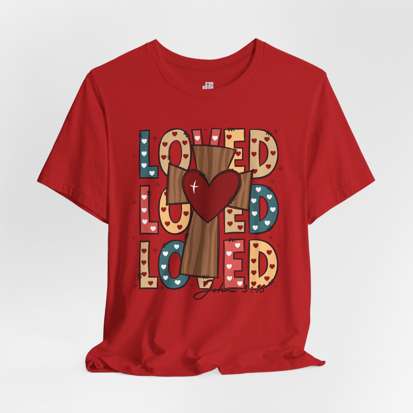 Loved John 3:16 Soft Cotton Tee