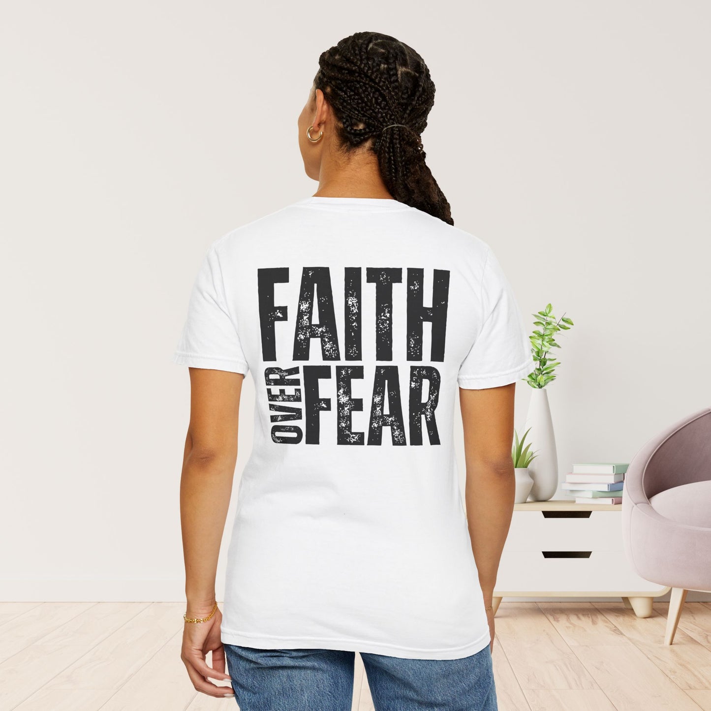 Comfort Colors Faith Over Fear Shirt