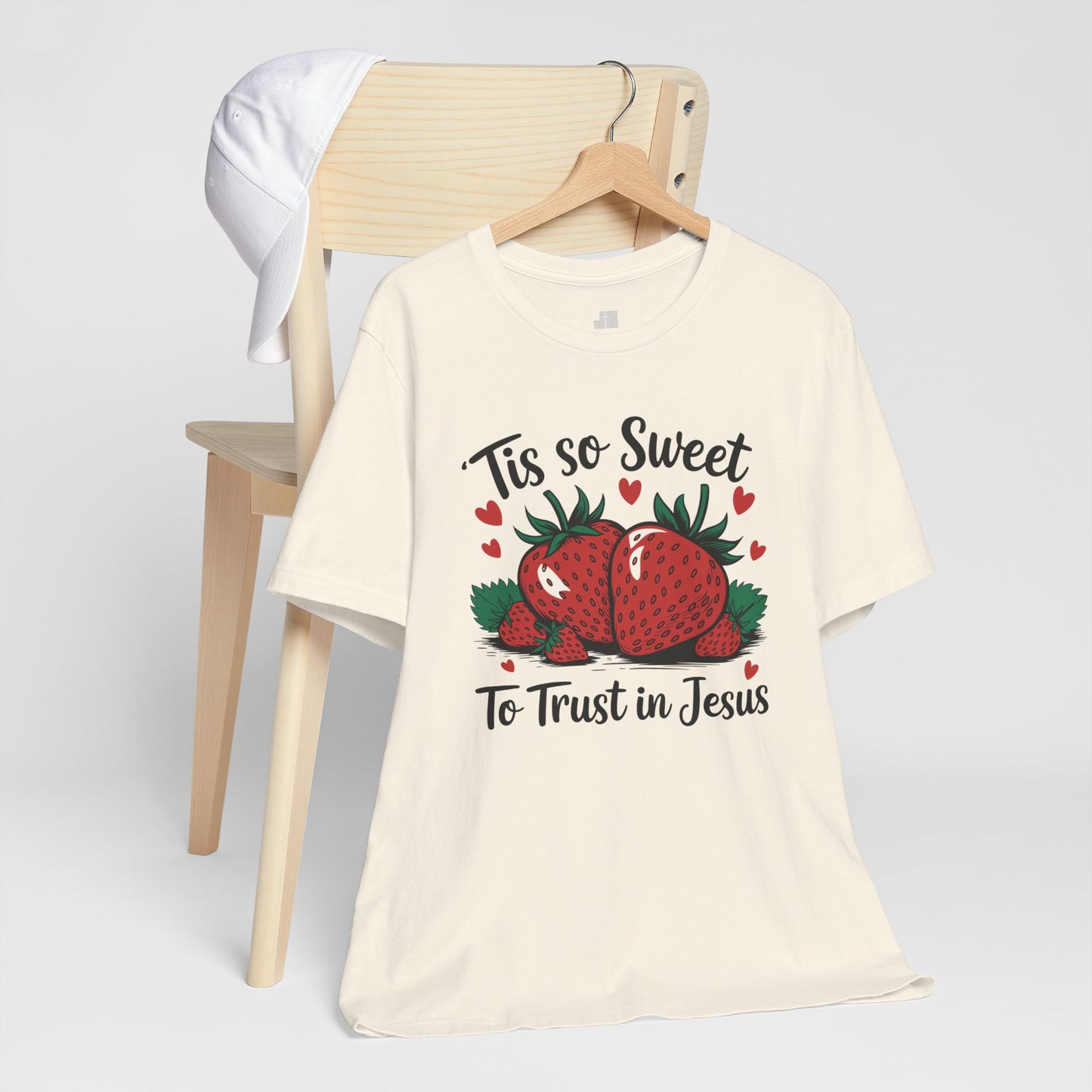 'Tis So Sweet to Trust in Jesus Soft Cotton Tee