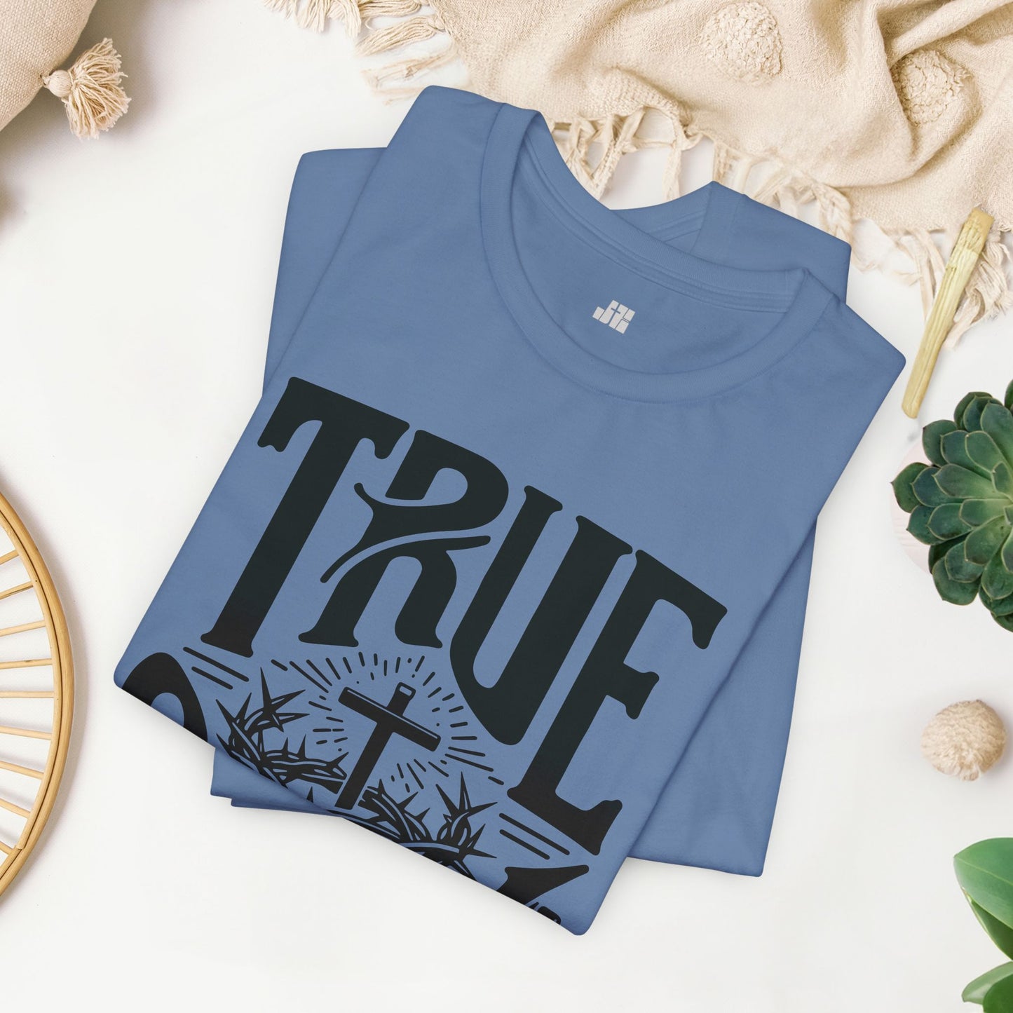 True Story He is Risen Christian Soft Cotton Tee - Easter Shirt