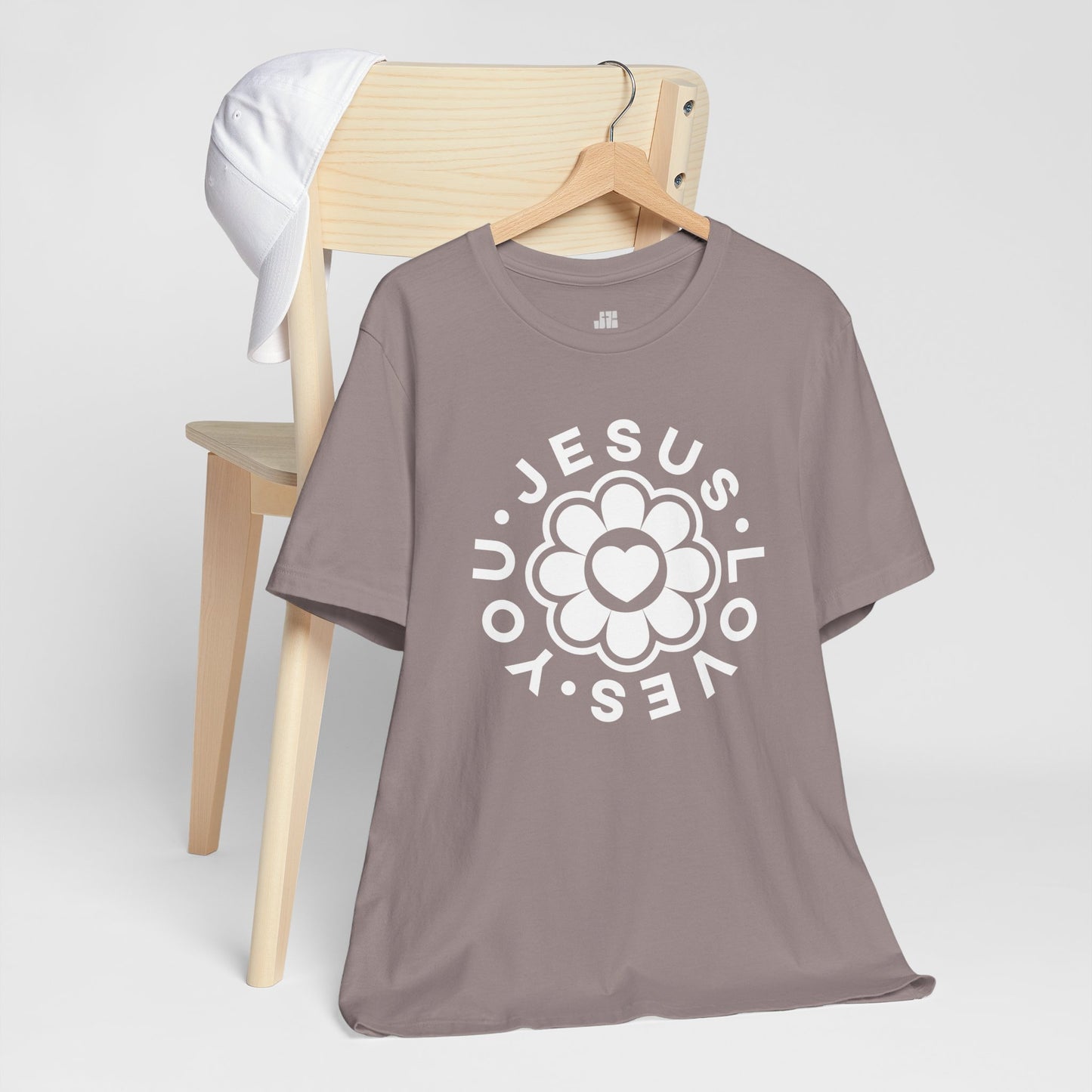 Jesus Loves You Soft Cotton Tee - Christian Tee