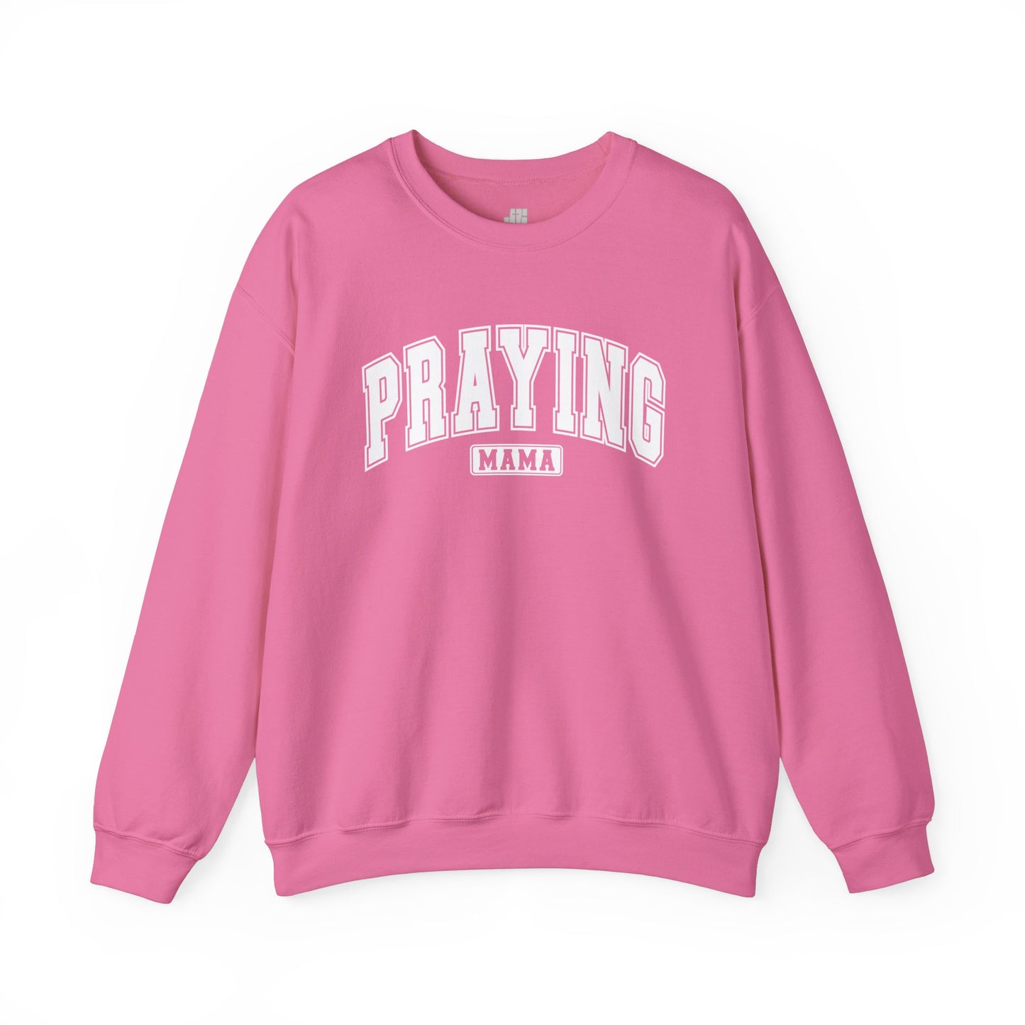 Praying Mama Sweatshirt - Christian Mom Crewneck Pullover