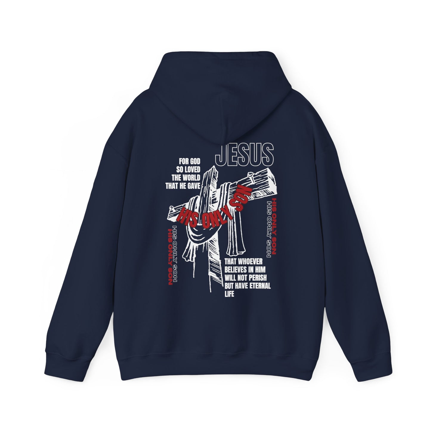 John 3:16 Men's Hoodie