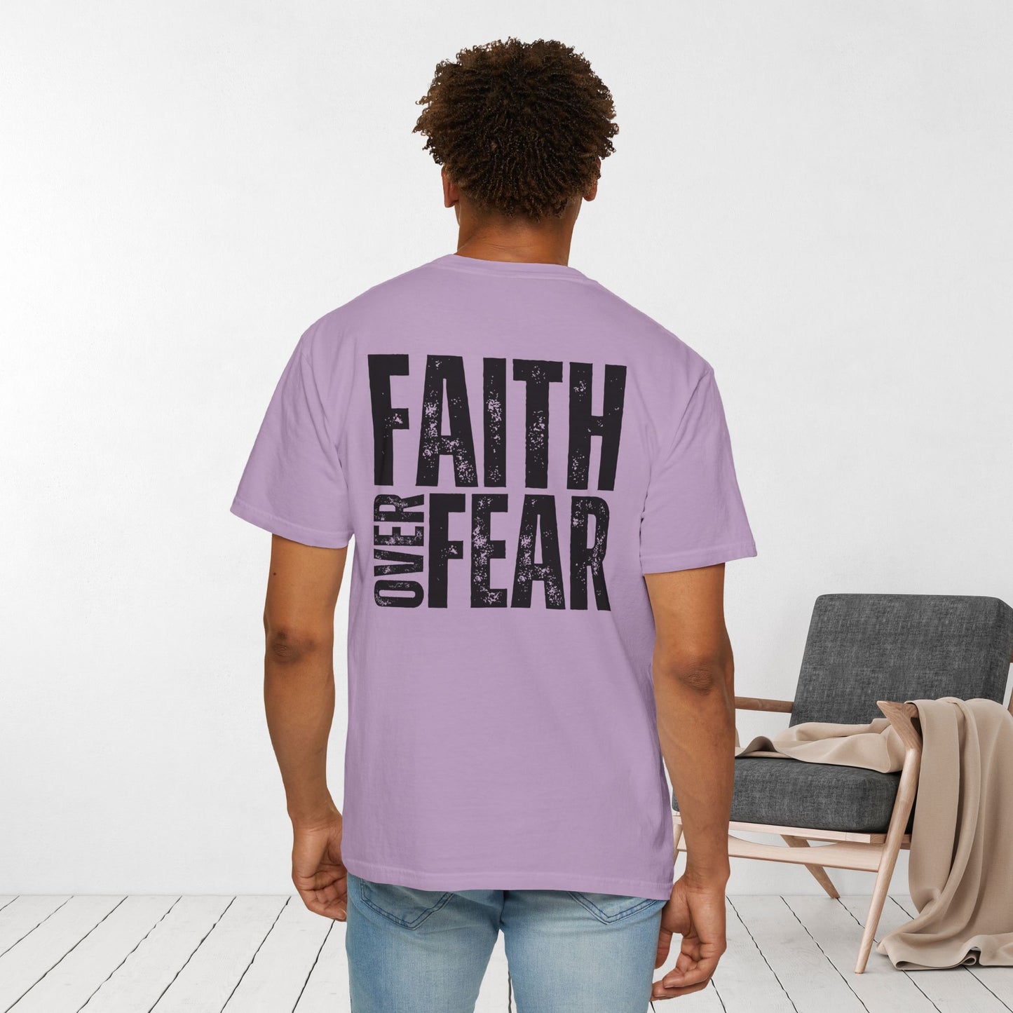 Comfort Colors Faith Over Fear Shirt