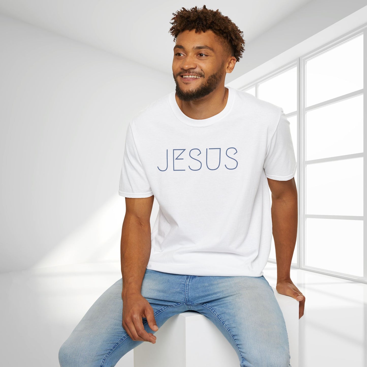 Minimalist Jesus Softstyle T-shirt