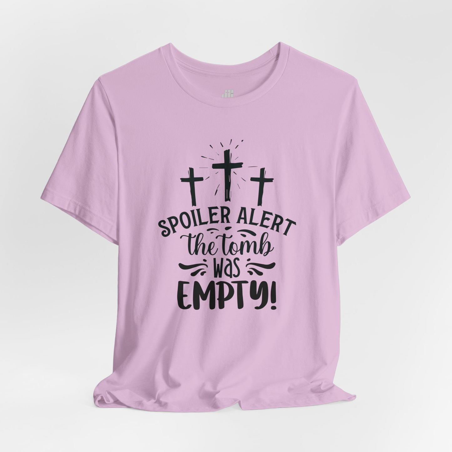 Spoiler Alert The Tomb Was Empty Christian Soft Cotton Tee - Easter Shirt