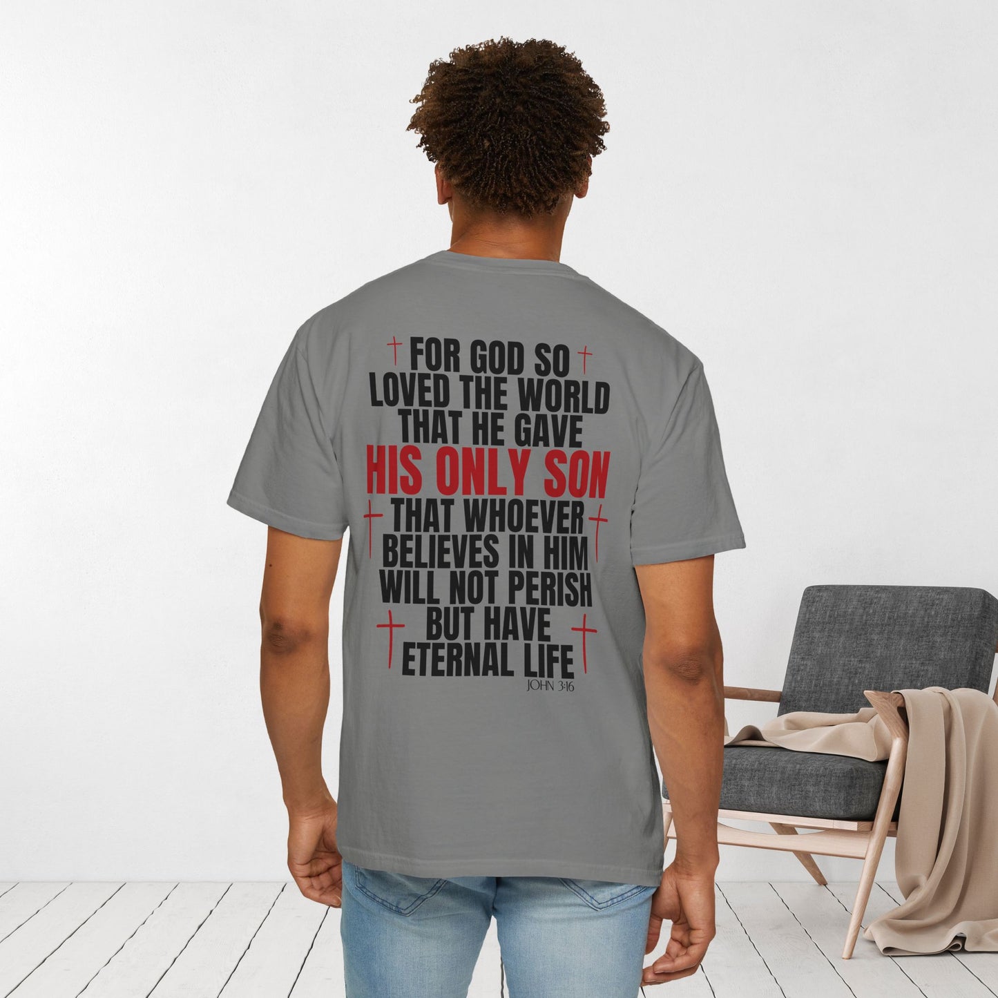 John 3:16 Comfort Colors Shirt