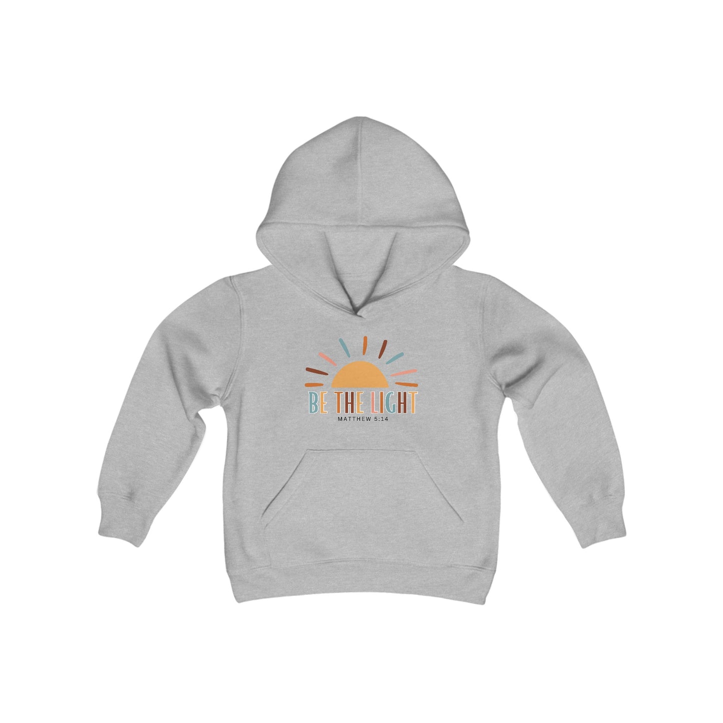 Be The Light Youth Christian Hoodie