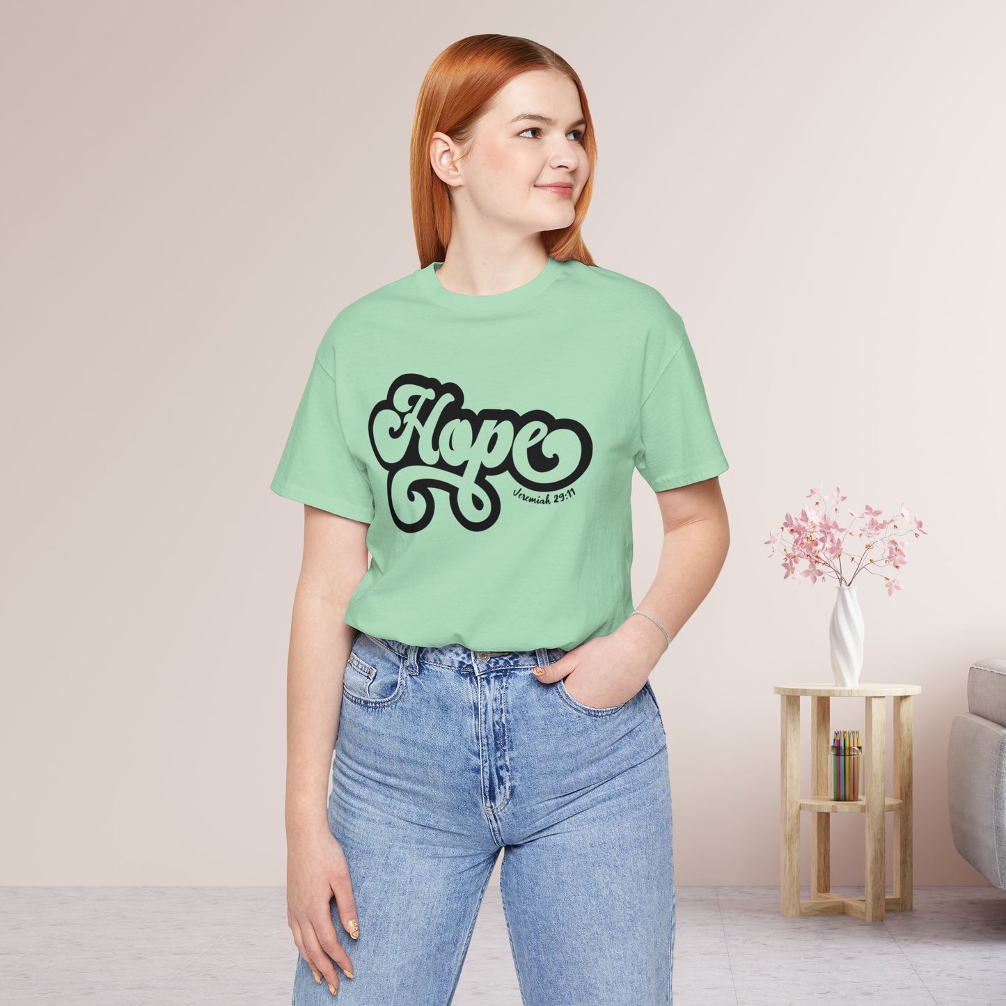 Hope Shirt - Bible Verse Christian Soft Cotton Tee