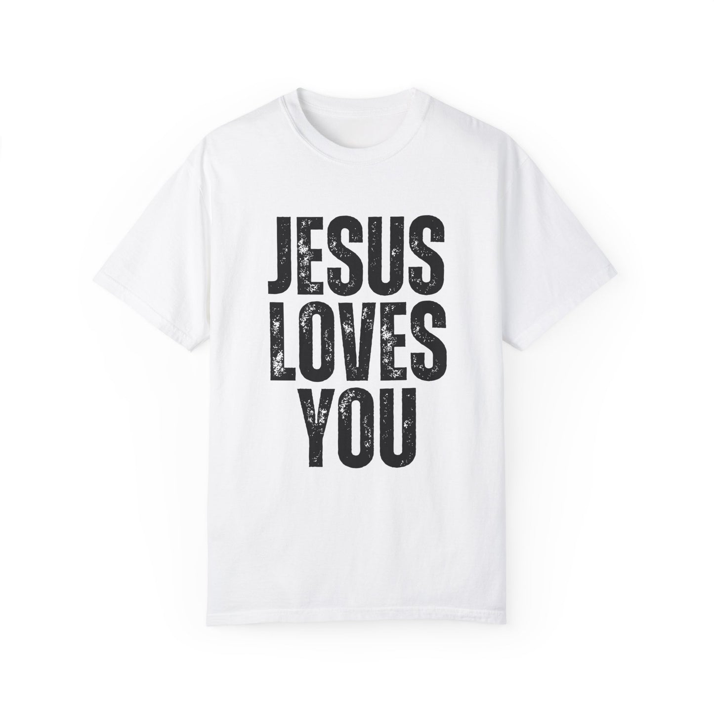 Comfort Colors Unisex Jesus Loves You Shirt