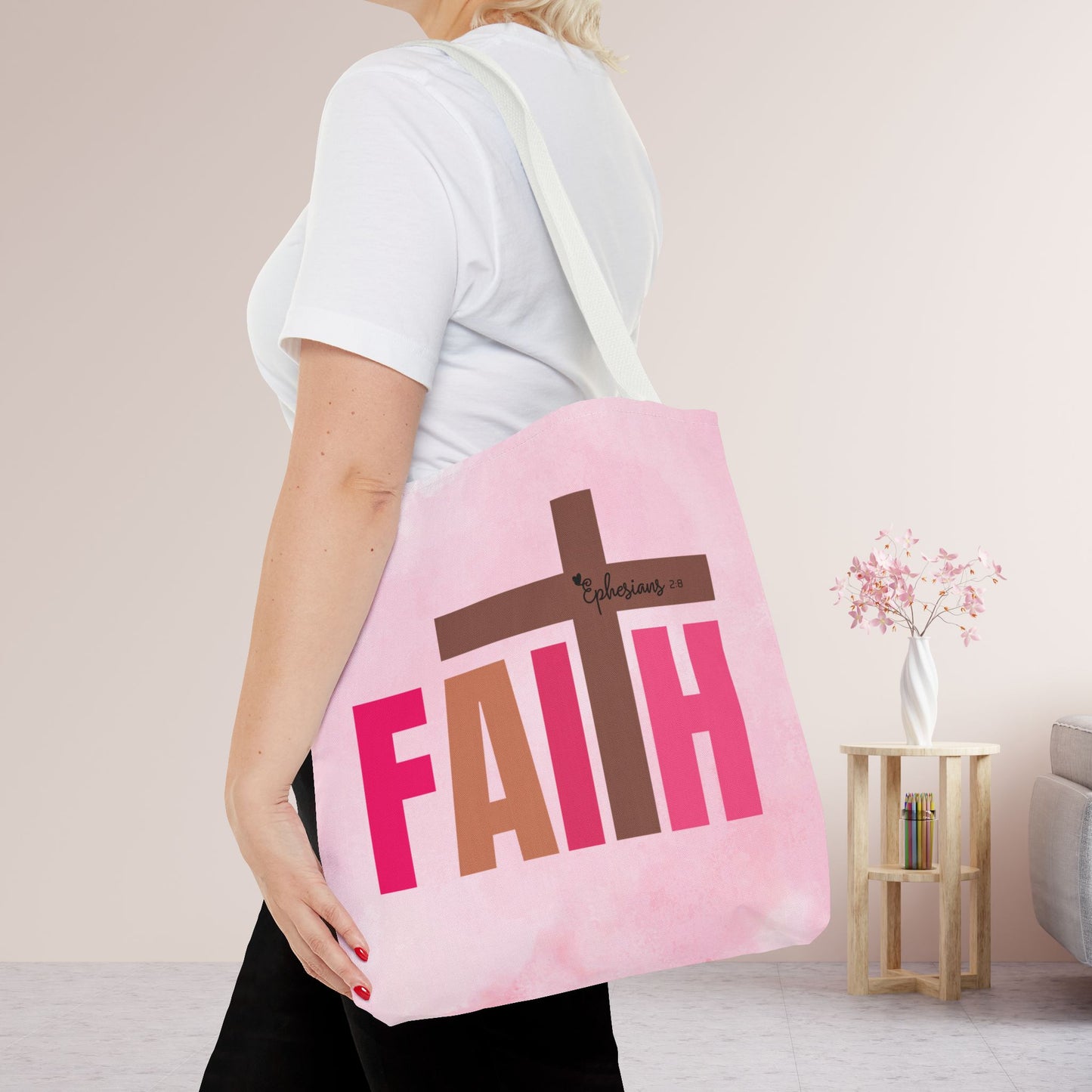 Faith Tote Bag - Christian Tote Bag