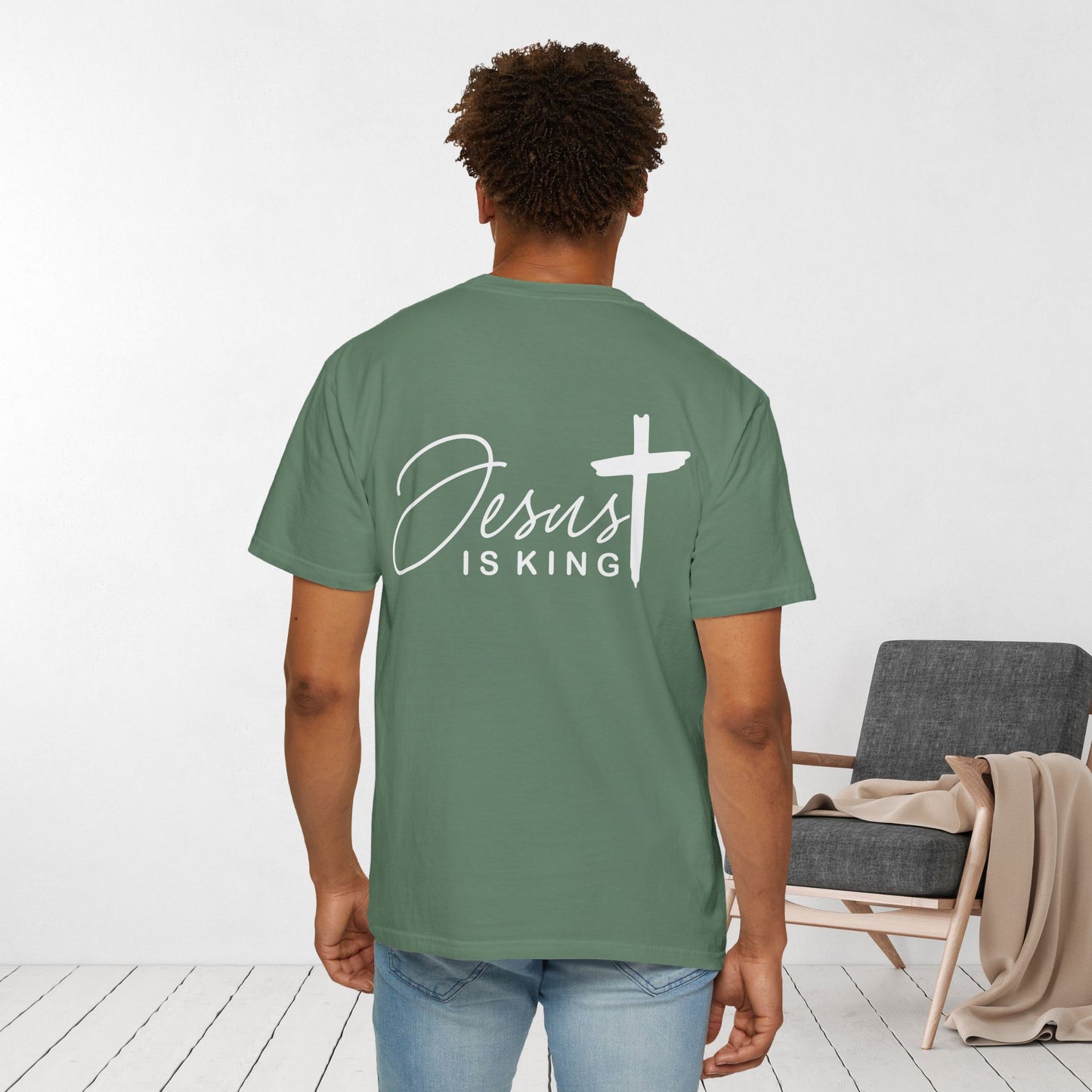 Comfort Colors Jesus is King Christian Shirt