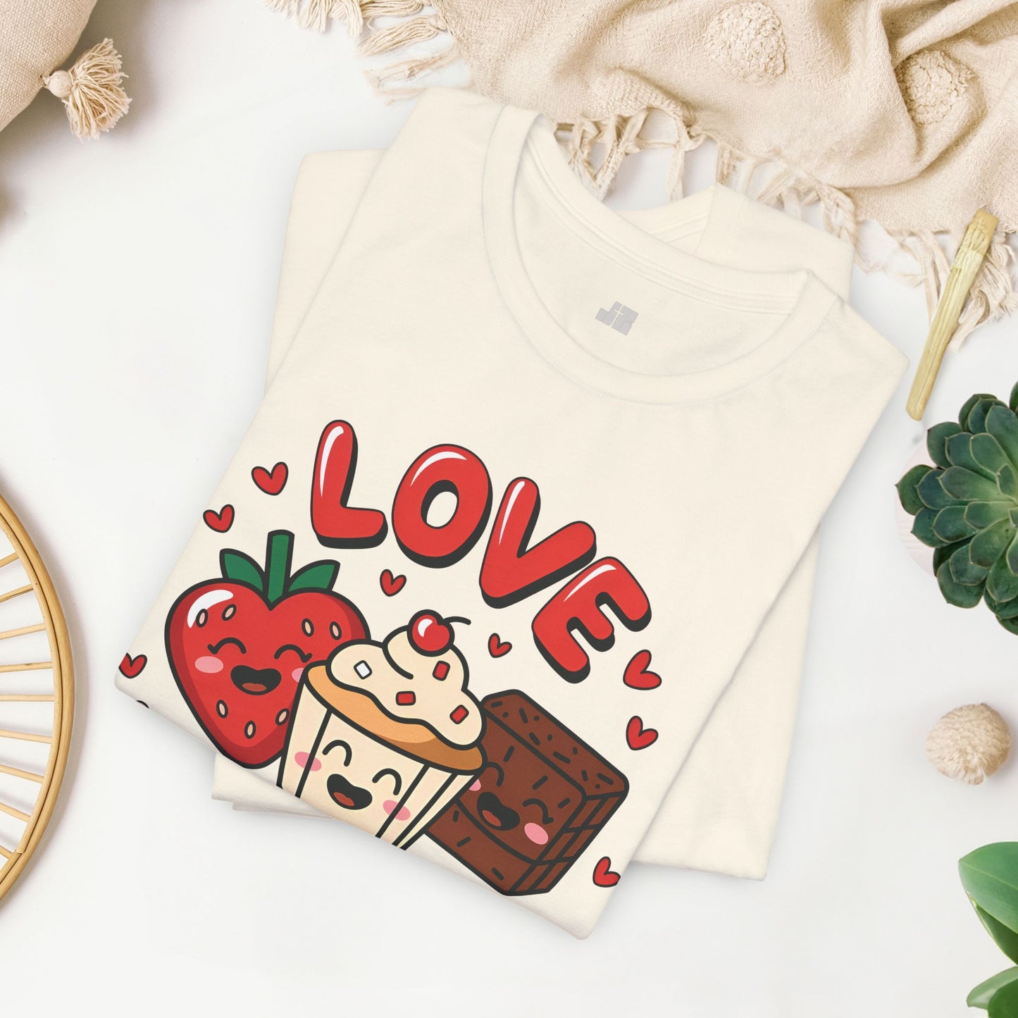 Love Never Fails Soft Cotton Tee - Christian Shirt