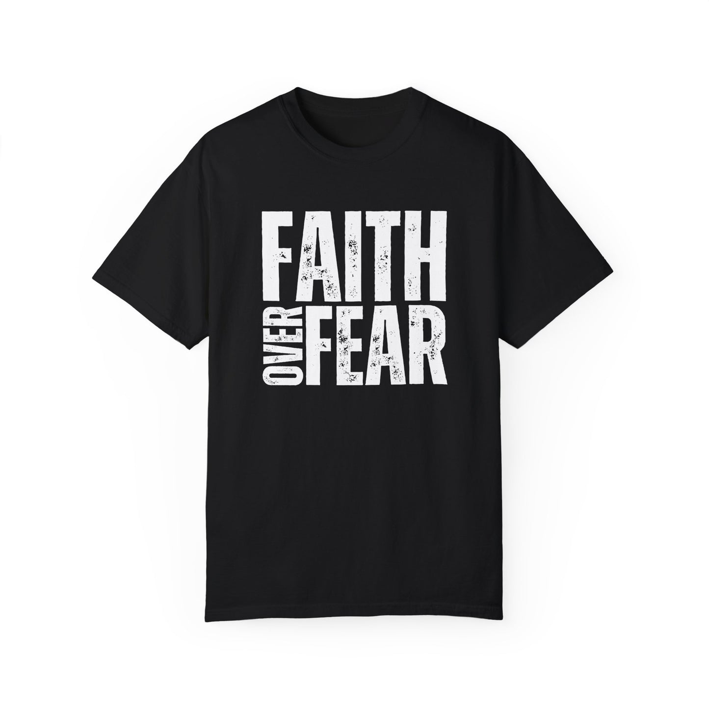 Comfort Colors Faith Over Fear Trendy Christian Shirt