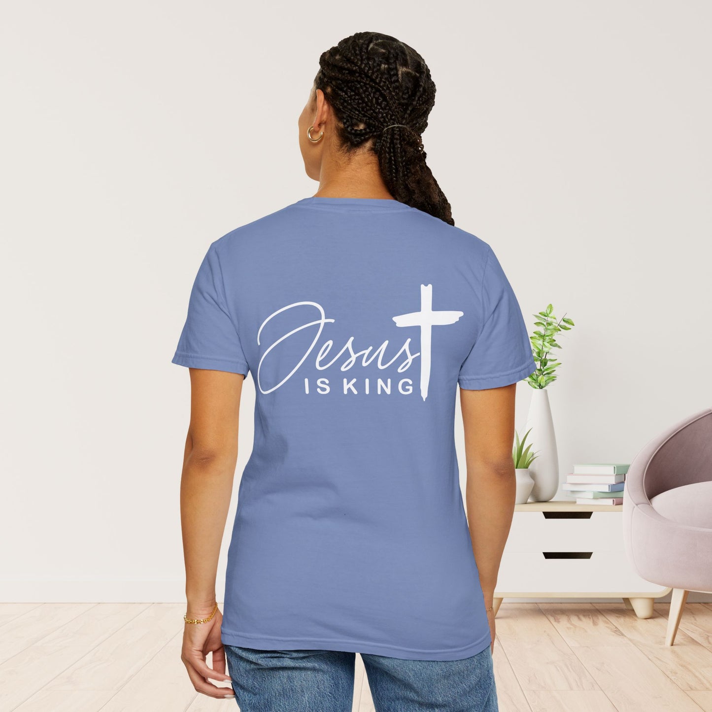 Comfort Colors Jesus is King Christian Shirt