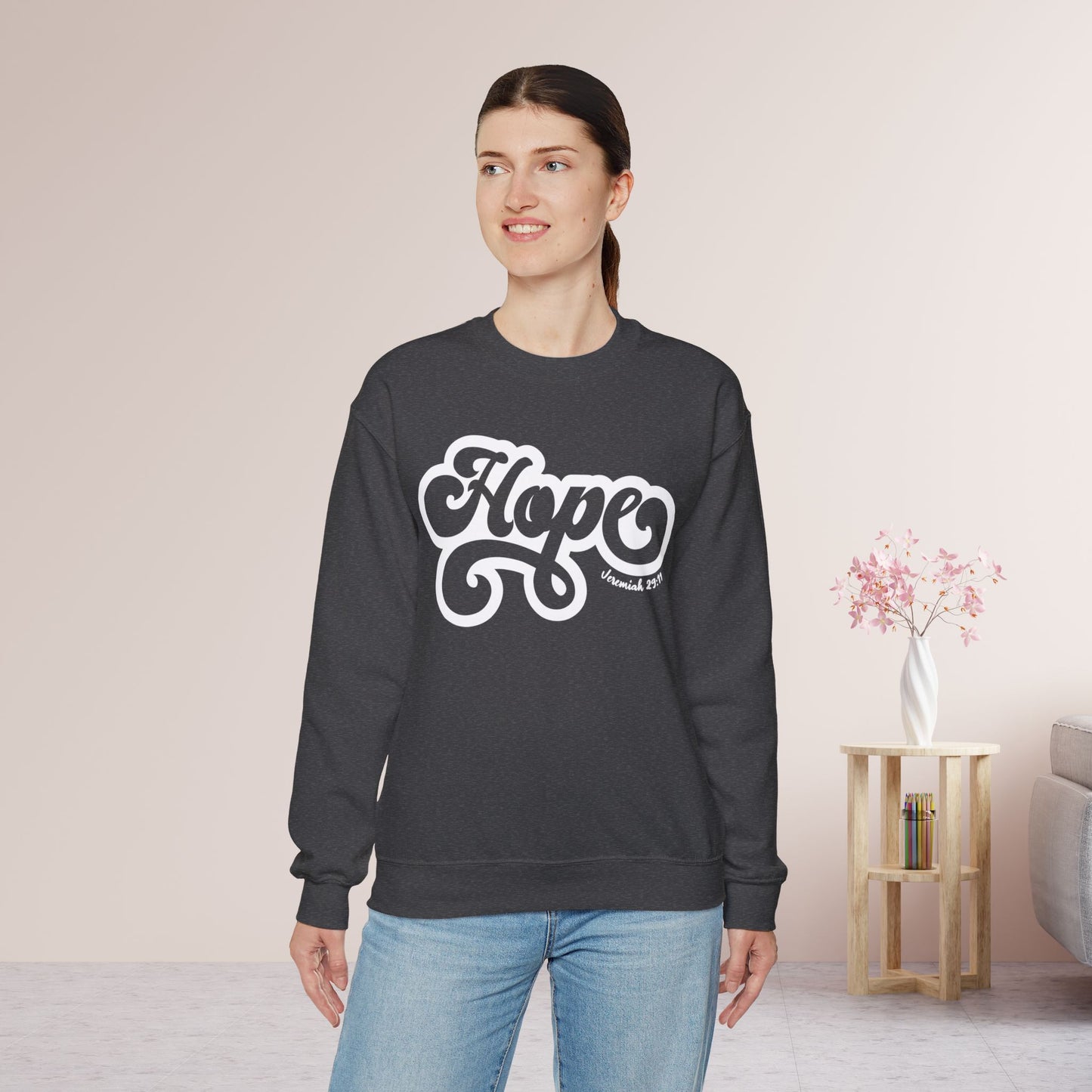 Hope Sweatshirt - Bible Verse Christian Sweatshirt