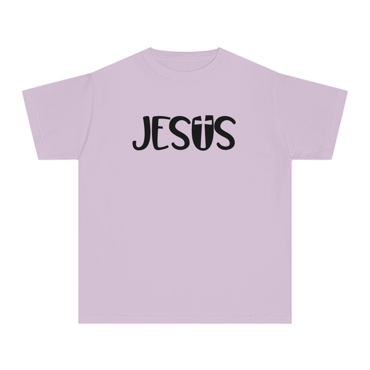 Jesus Comfort Colors Youth Christian T-shirt