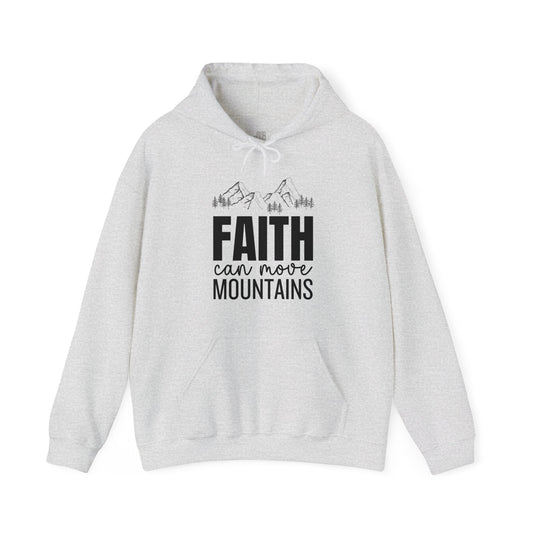 Faith Can Move Mountains Christian Bible Verse Unisex Hoodie