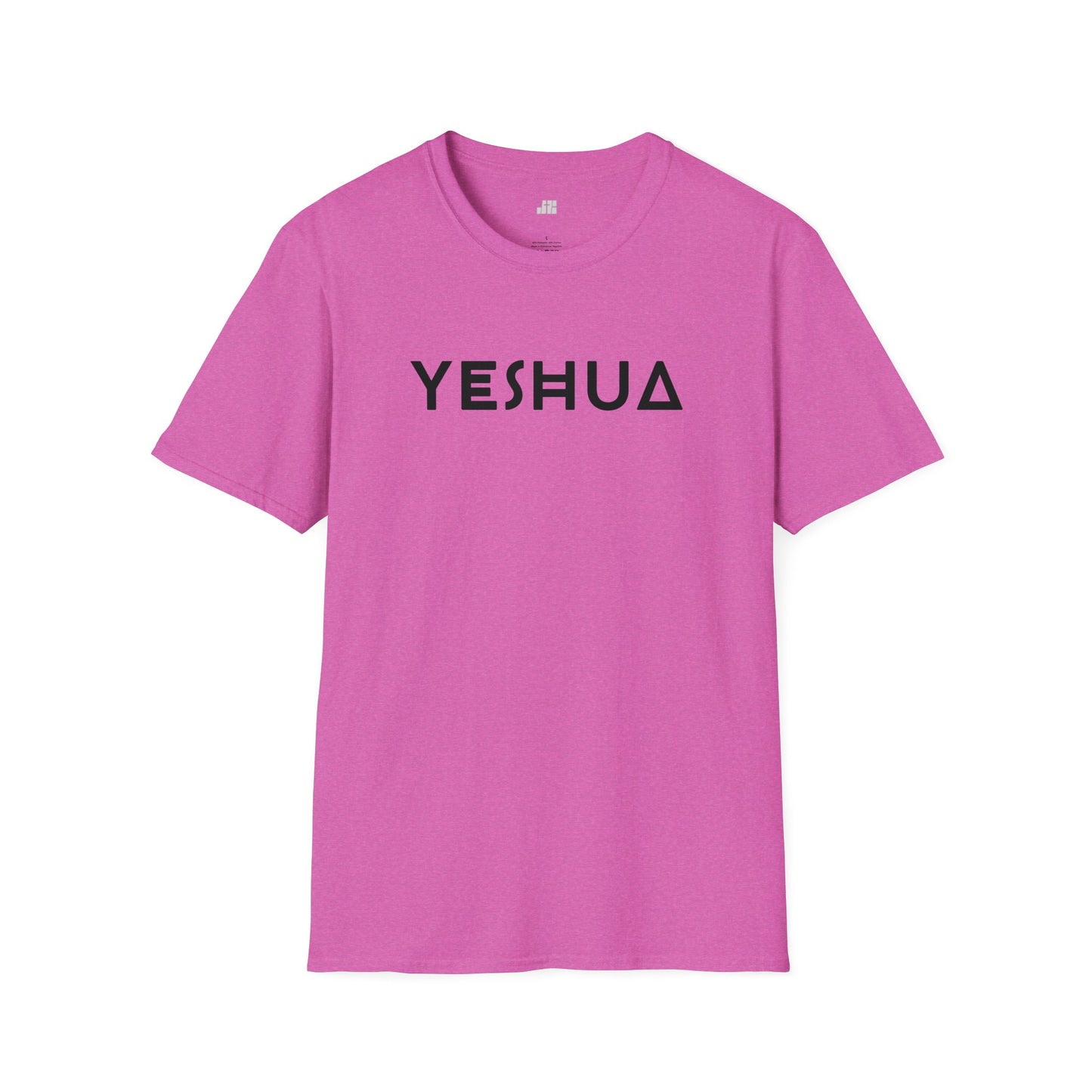 Unisex YESHUA Softstyle T-shirt -  Minimalist Christian Shirt