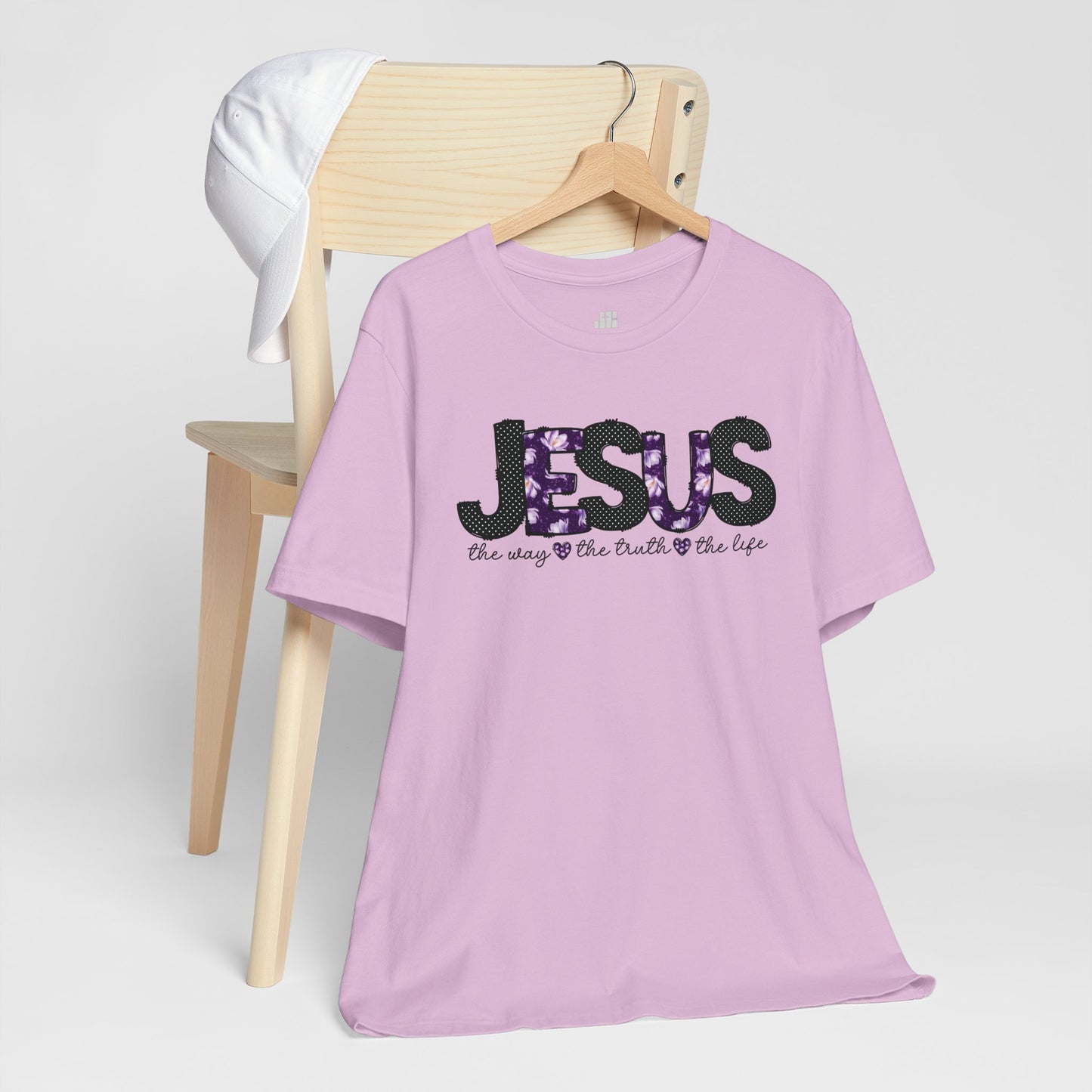 Jesus The Way The Truth The Life Soft Cotton Tee - Christian Shirt