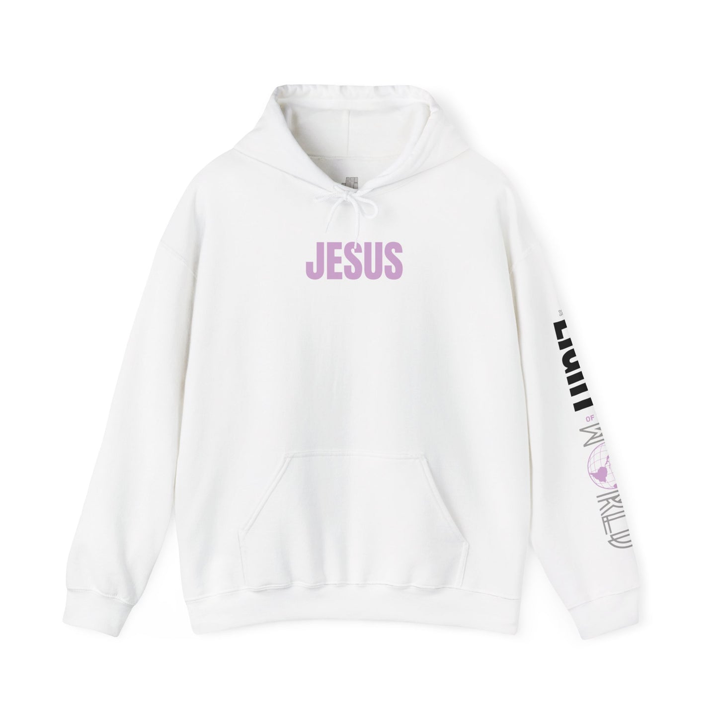 Follow Jesus Hoodie - Jesus is the Light of the World Hoodie - John 8:12 Hoodie